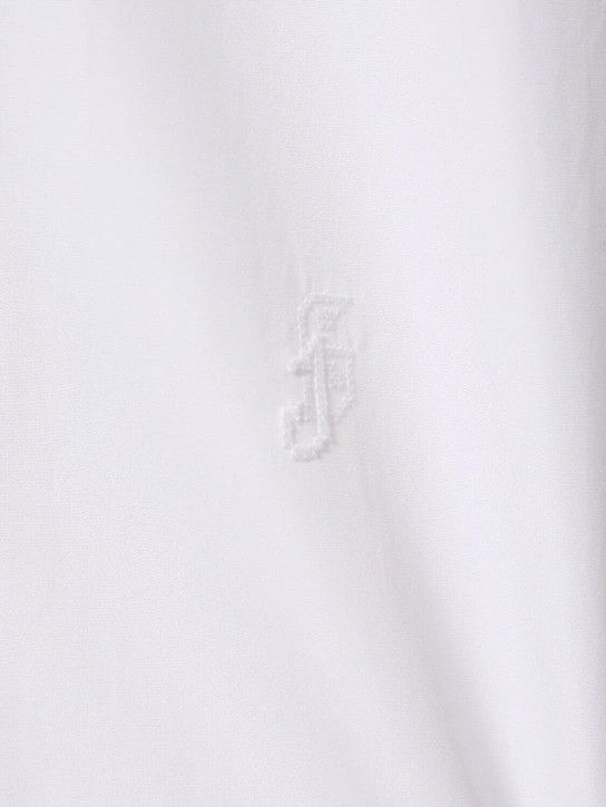 Jil Sander o1lsvrm0425 Thursday A.M. Boxy Fit Shirt in Optic White Size US L / EU 52-54 / 3 - 5 Thumbnail