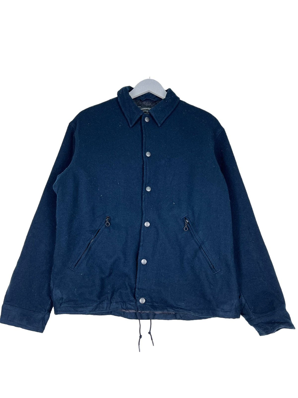 United Arrows 🔥 GREEN LABEL RELAXING UNITED ARROWS WOOL BOMBER JACKET Size US M / EU 48-50 / 2 - 2 Thumbnail