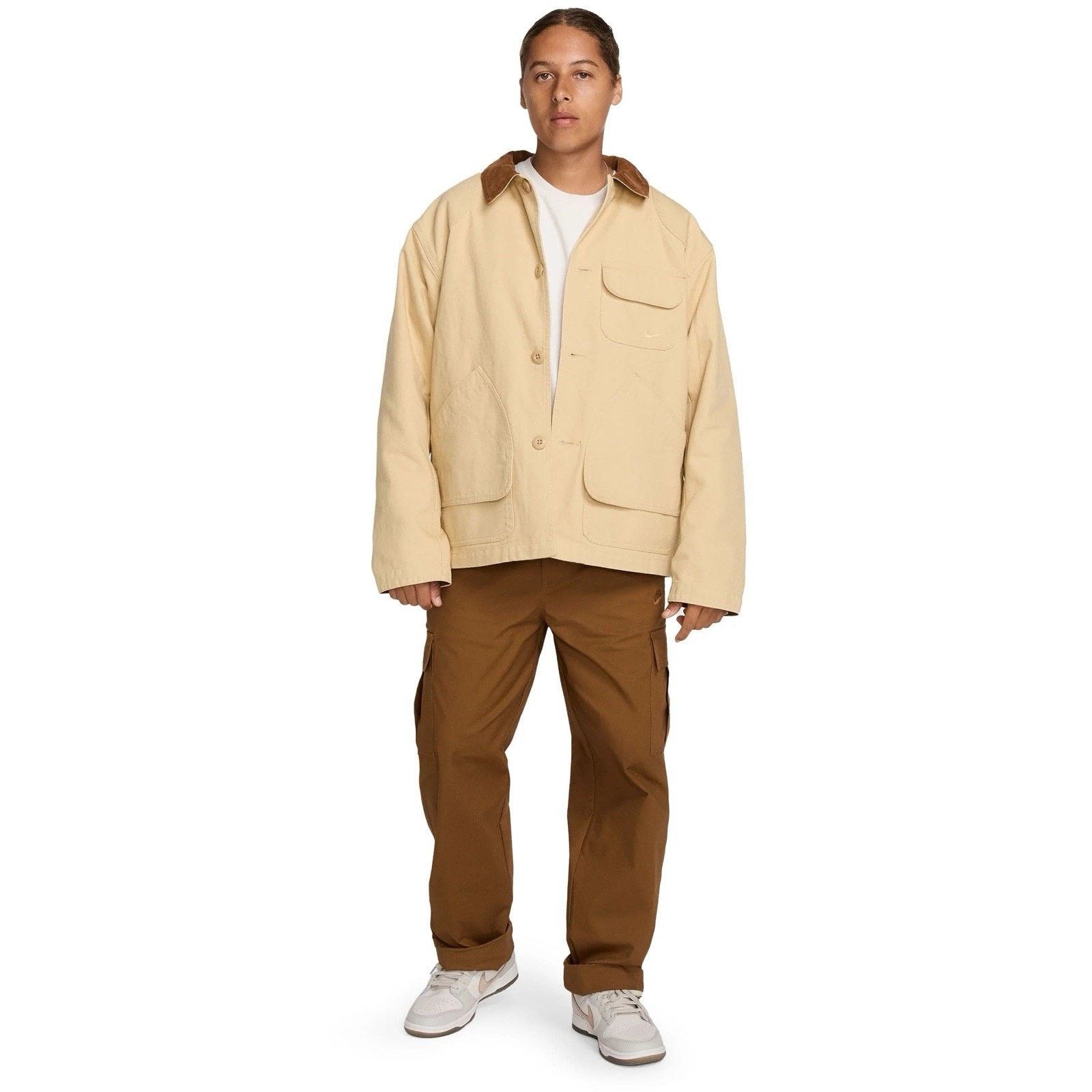 Nike Nike Life Flannel-Lined Barn Coat Sesame Work Jacket XL Size US XL / EU 56 / 4 - 3 Thumbnail