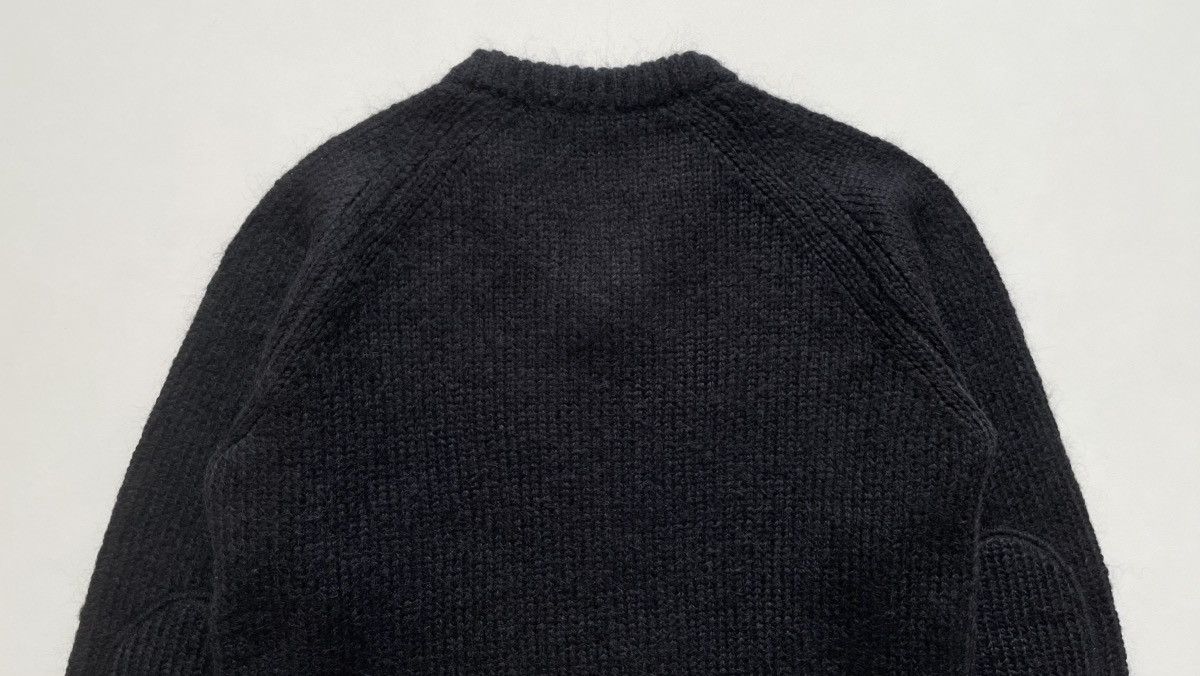 Prada Mid 2000s Black Mohair Wool Sweater Size US L / EU 52-54 / 3 - 12 Thumbnail