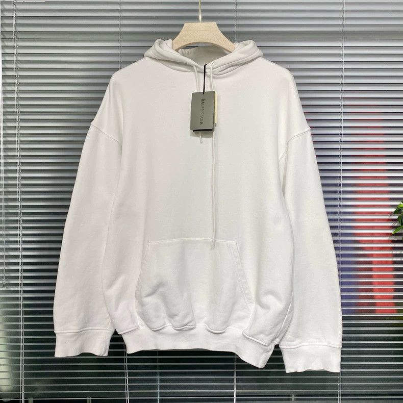 Balenciaga Balenciaga Hooded Sweatshirt with Lettering Print Logo, Lo Size US XS / EU 42 / 0 - 1 Thumbnail