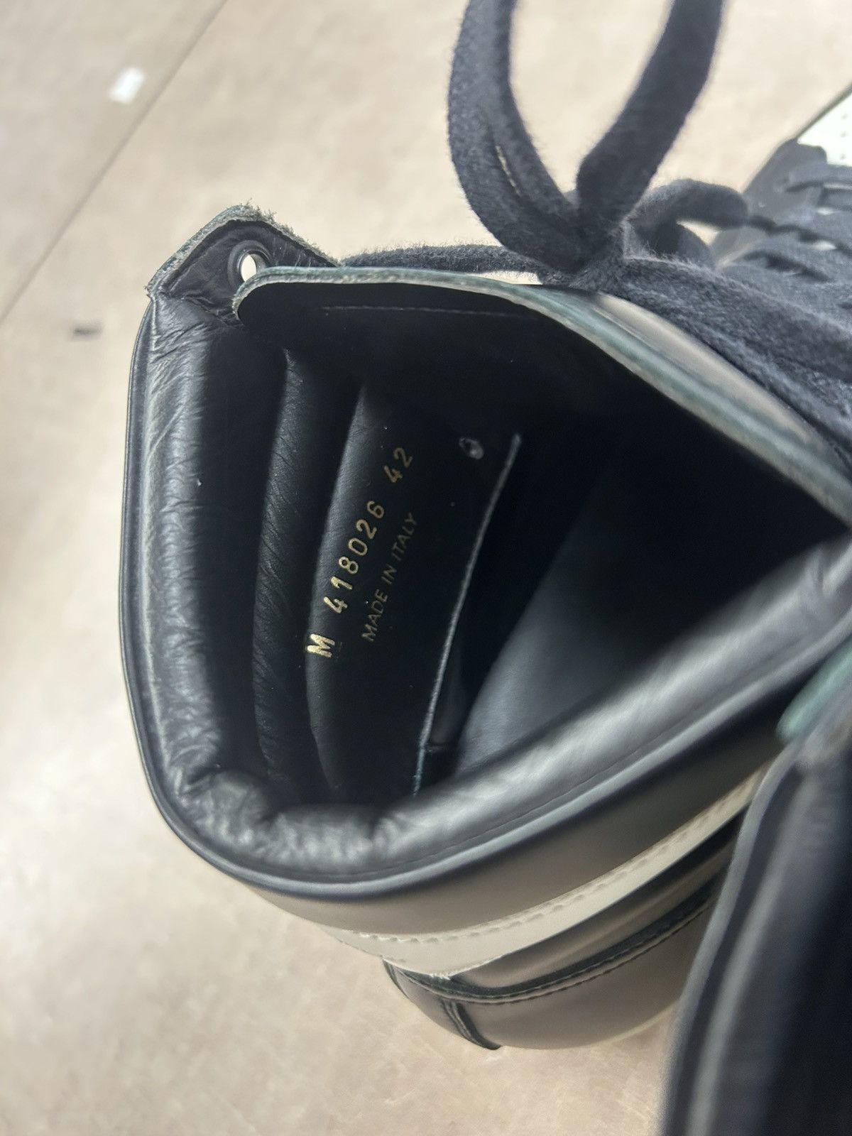 Saint Laurent Paris Saint Laurent SL10H Court Classic black white High Top Size US 9 / EU 42 - 8 Thumbnail