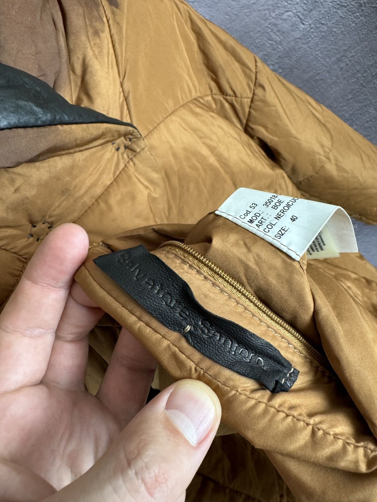 Other Salvatore SANTORO reversible leather jacket black/brown 40 Size S / US 4 / IT 40 - 20 Thumbnail