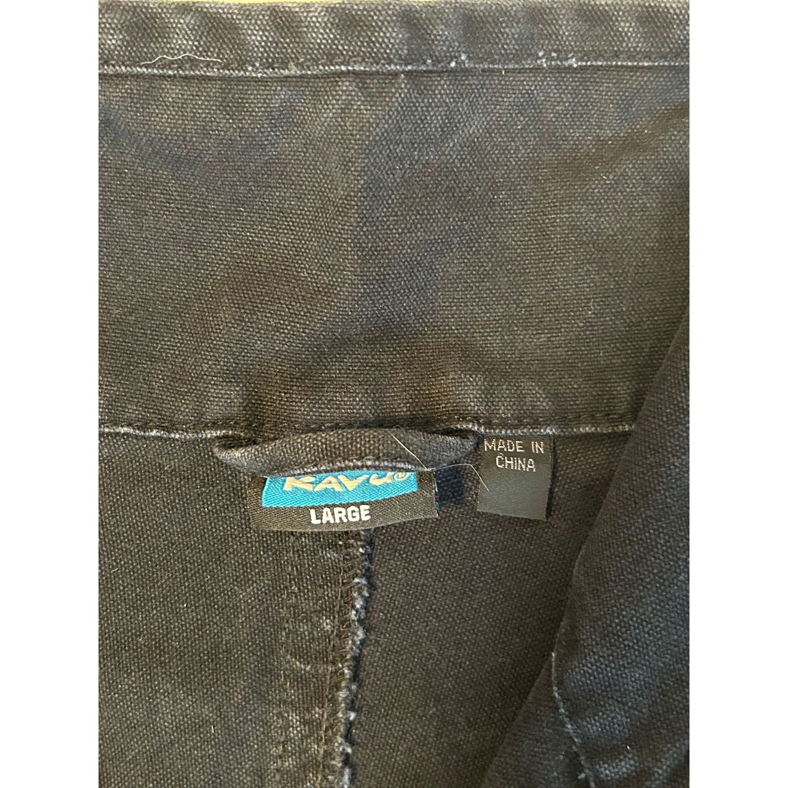 KAVU Vintage KAVU Jacket Black Half-Zip Pullover Size Large Size US L / EU 52-54 / 3 - 6 Thumbnail