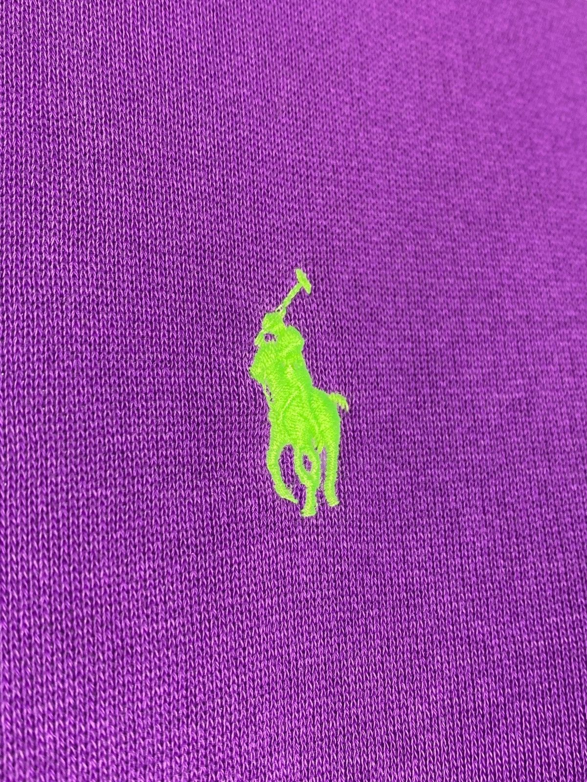 Polo Ralph Lauren 🔥 POLO RALPH LAUREN PURPLE HOODIE NEON PREPPY Y2K VIBES Size US S / EU 44-46 / 1 - 5 Thumbnail