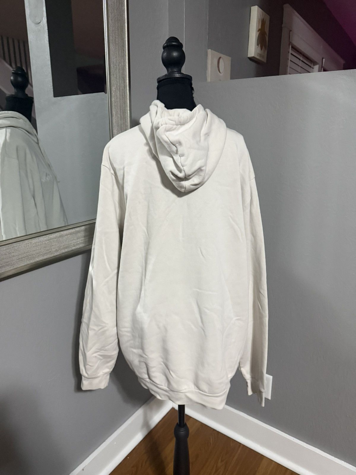 Adidas Adidas Men’s Off White Hooded Sweater Athletic Size XL. Size US XL / EU 56 / 4 - 4 Thumbnail