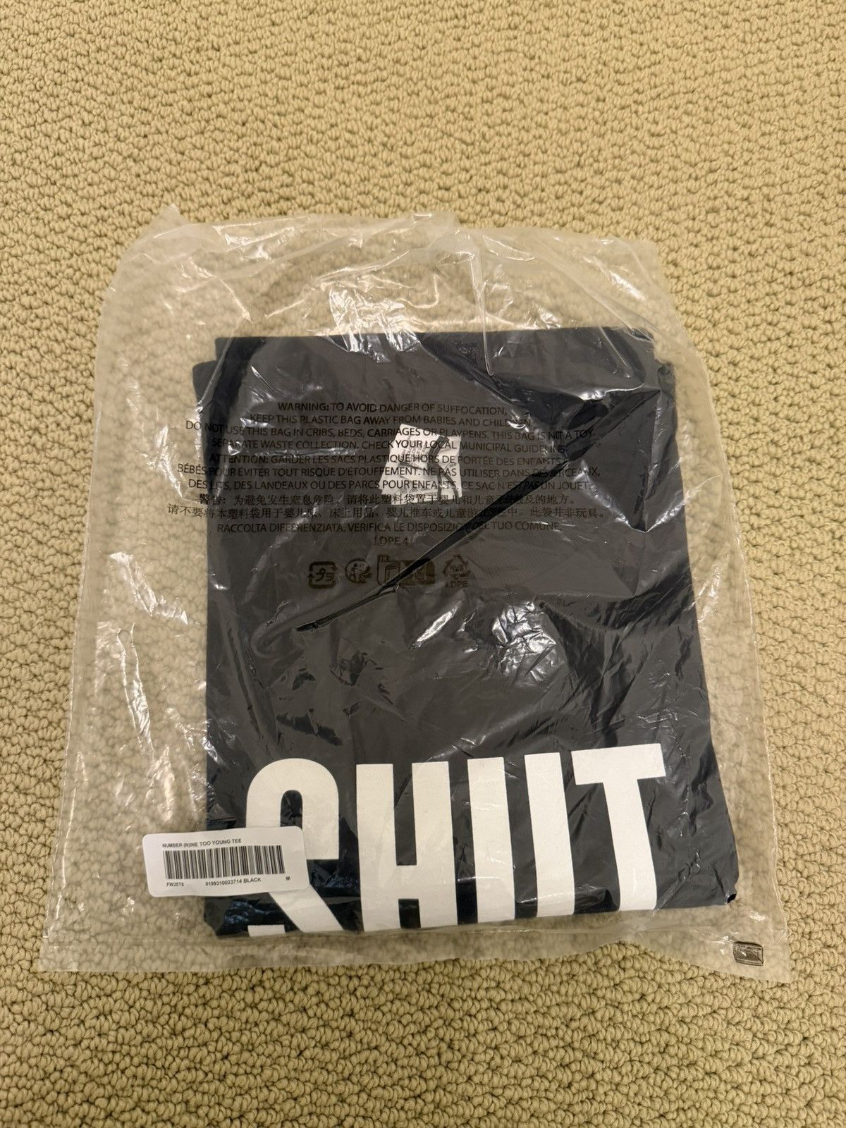 Supreme Supreme Number Nine Shut the Fuck Up Tee | Grailed