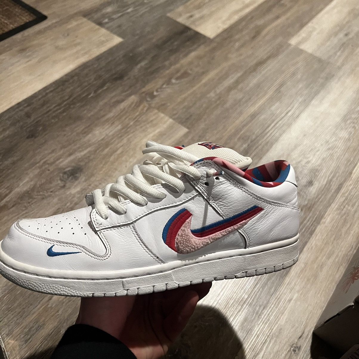 Nike × Parra Nike Sb Dunk Low Parra Size US 10 / EU 43 - 16 Thumbnail