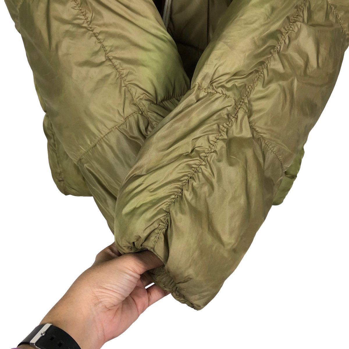 Avirex 🔥Vintage Bomber Jacket Puffer Down Avirex Varsity Mink Fur Size US M / EU 48-50 / 2 - 17 Thumbnail
