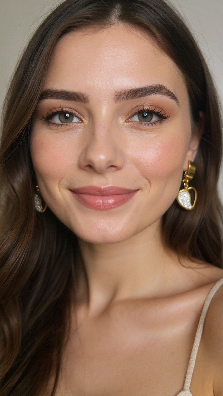 Other Anti Tarnish Golden Earrings Size ONE SIZE - 2 Thumbnail
