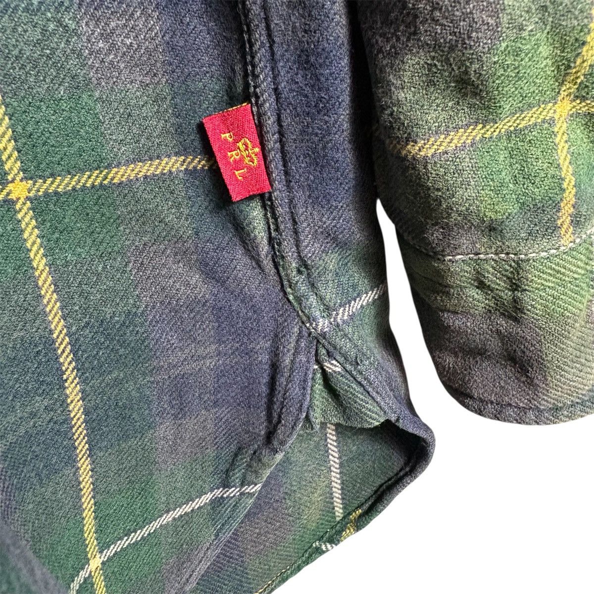 Polo Ralph Lauren Vintage 90s Polo Sport Ralph Lauren Check Distressed Shirt Size US XXL / EU 58 / 5 - 4 Thumbnail
