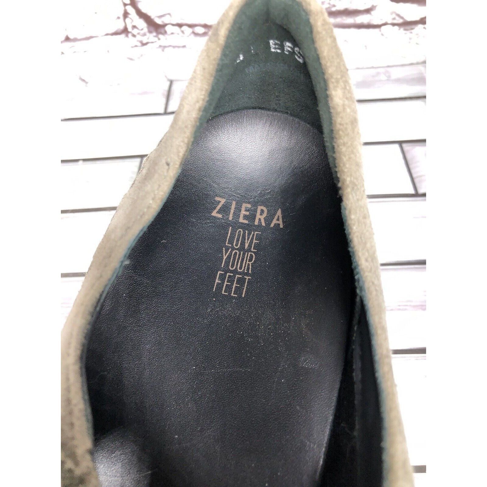 Other Ziera Bronze Leather Taupe Suede Mary Jane Comfort Shoes Wom Size US 10 / IT 40 - 9 Thumbnail