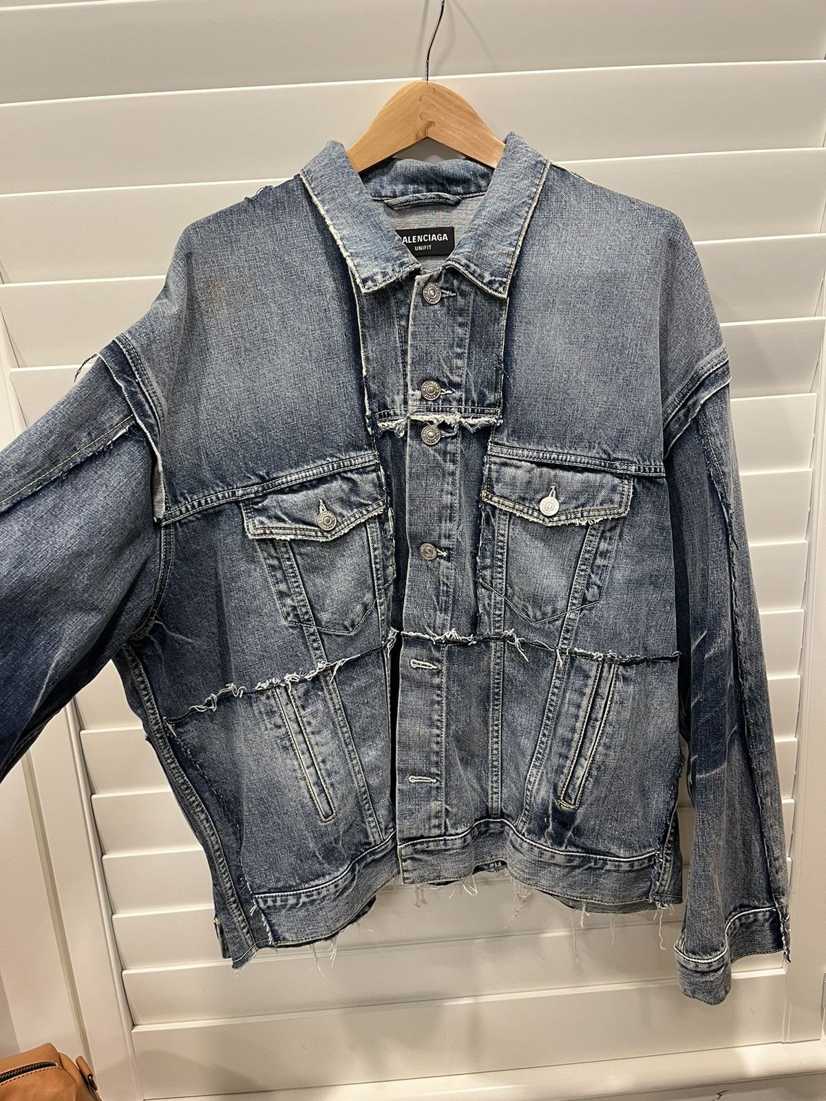 Balenciaga Balenciaga Denim Jacket Size US L / EU 52-54 / 3 - 2 Thumbnail