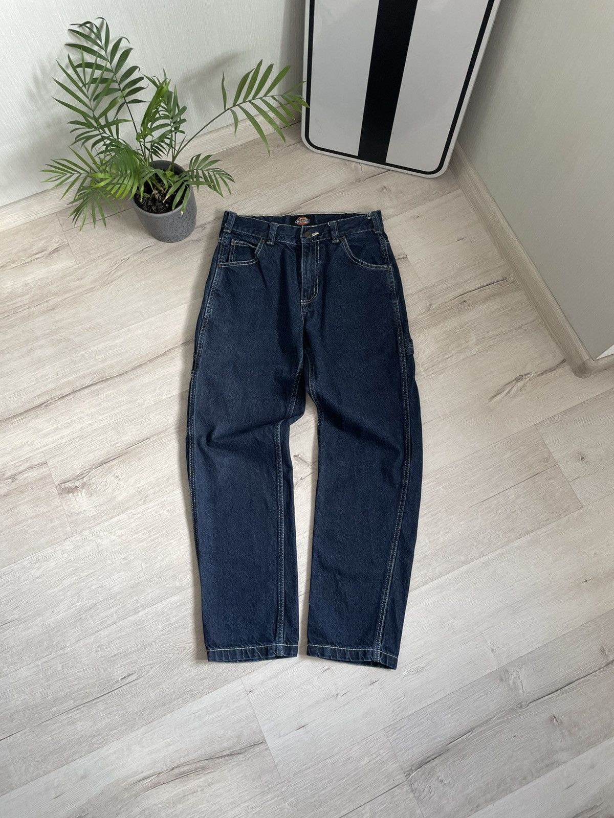 Dickies × Vintage Vintage Baggy Dickies Carpenter Japan Denim Y2k Jeans 28x30 Size US 28 / EU 44 - 2 Thumbnail