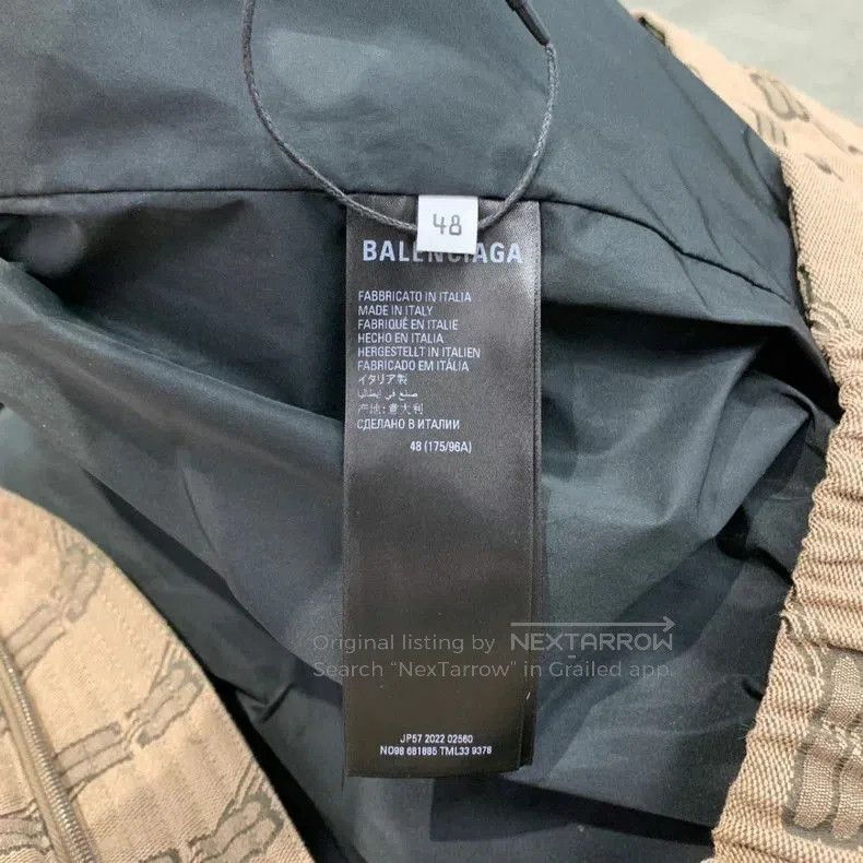 Balenciaga Balenciaga Double B Print Puffer Jacket. Size US M / EU 48-50 / 2 - 5 Thumbnail