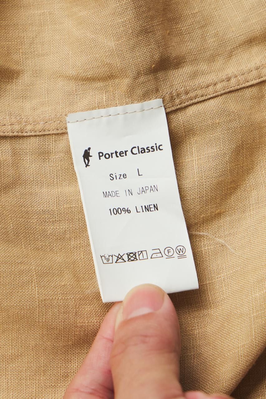 Porter Classic Porter Classic Roll Up Linen Shirt Size US L / EU 52-54 / 3 - 6 Thumbnail