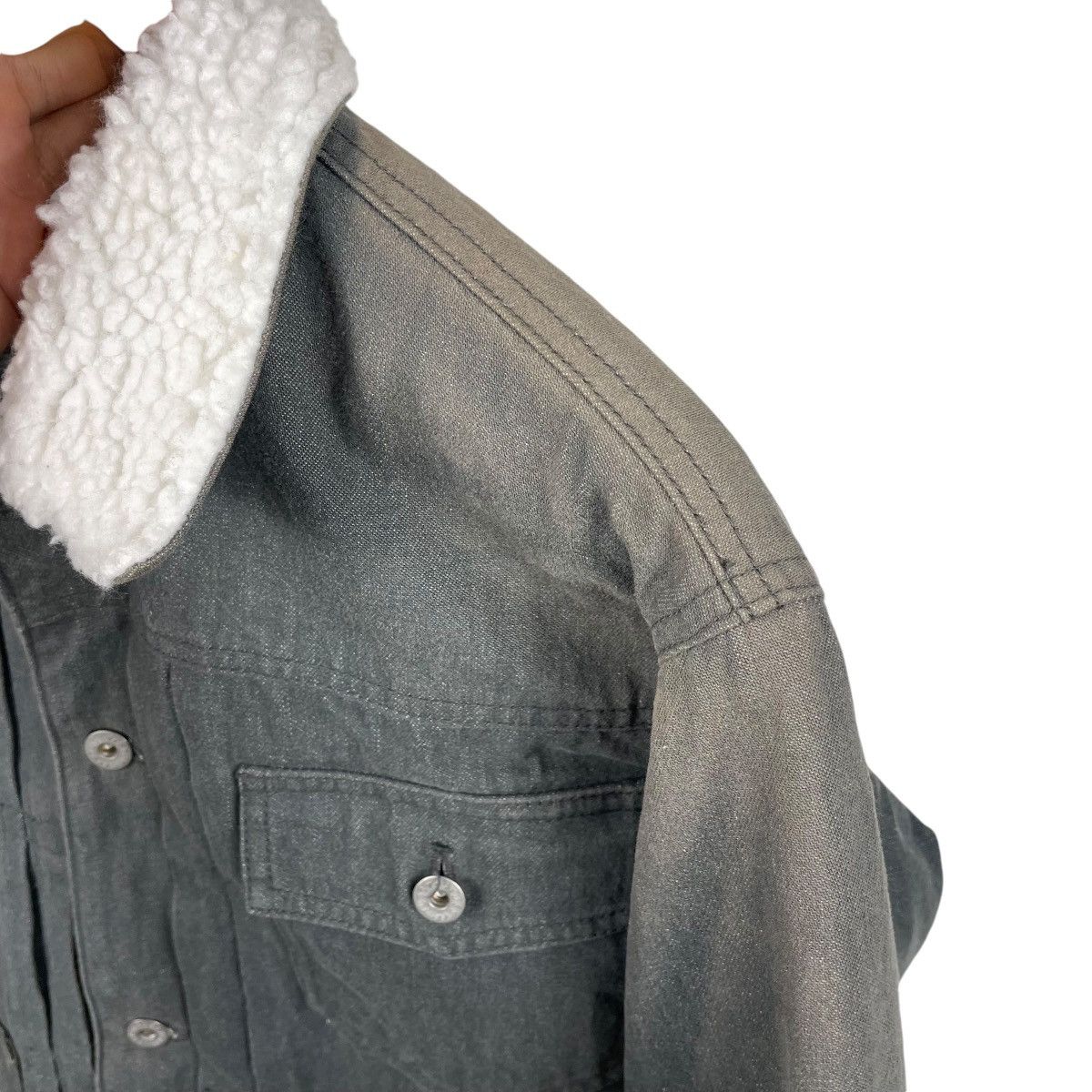 💥 STUSSY TRUCKER TYPE 2 SHERPA JACKET