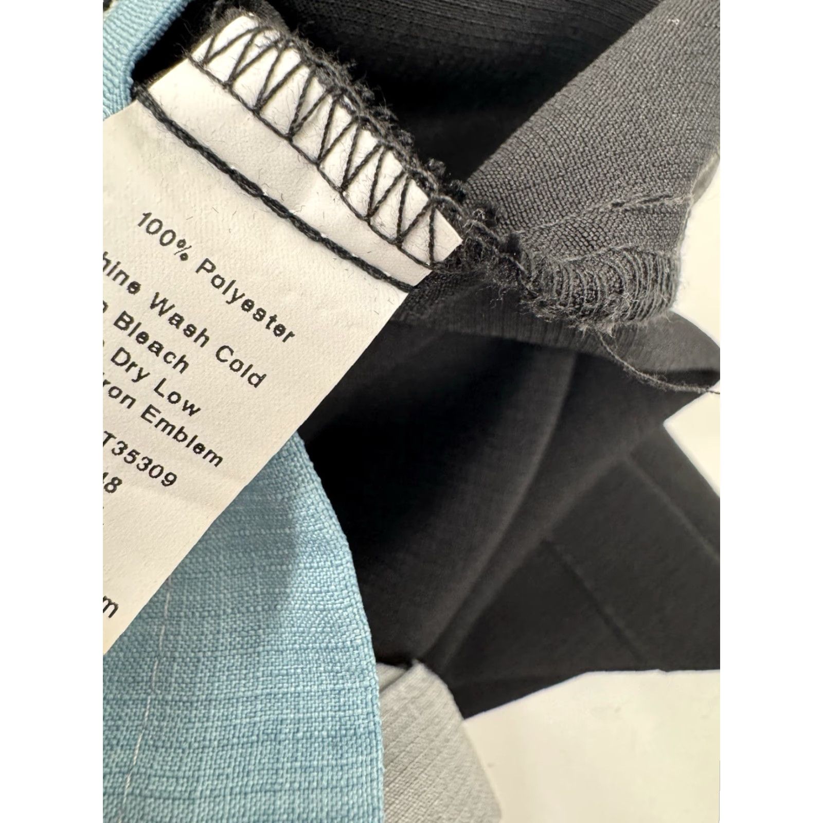 MCM Steady Shirt Mens 3XL Embroidered Panel Sheen Cabana MCM Rat Pack Bowling Button-Up Short Sleeve Black Gray Blue EXCELLENT Size US XXL / EU 58 / 5 - 5 Thumbnail