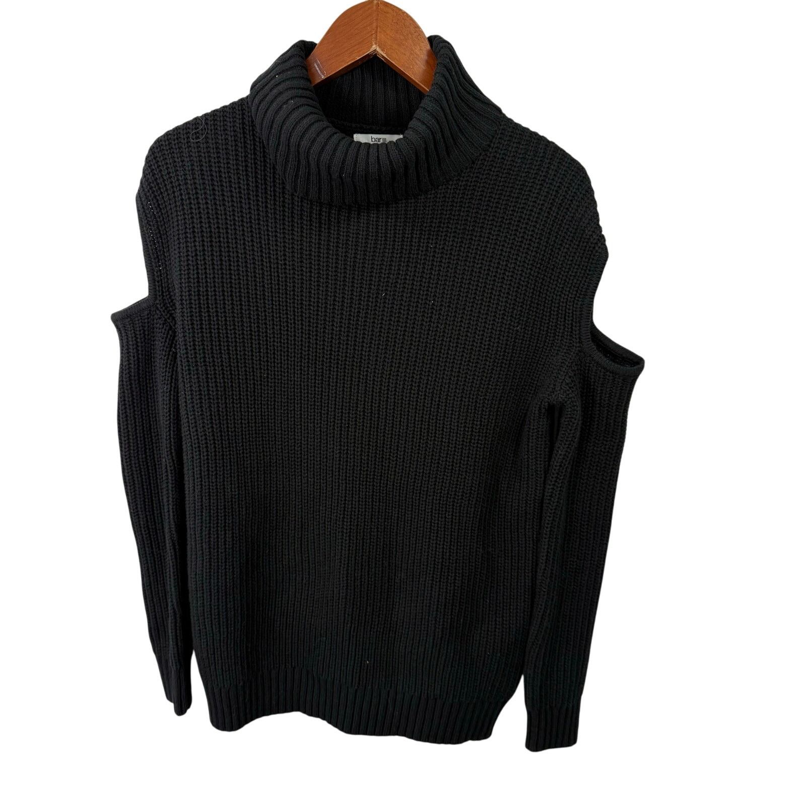 Bar III Bar III Women’s Sweater XS Chunky Cold Shoulder NEW # G590 Size XS / US 0-2 / IT 36-38 - 5 Thumbnail