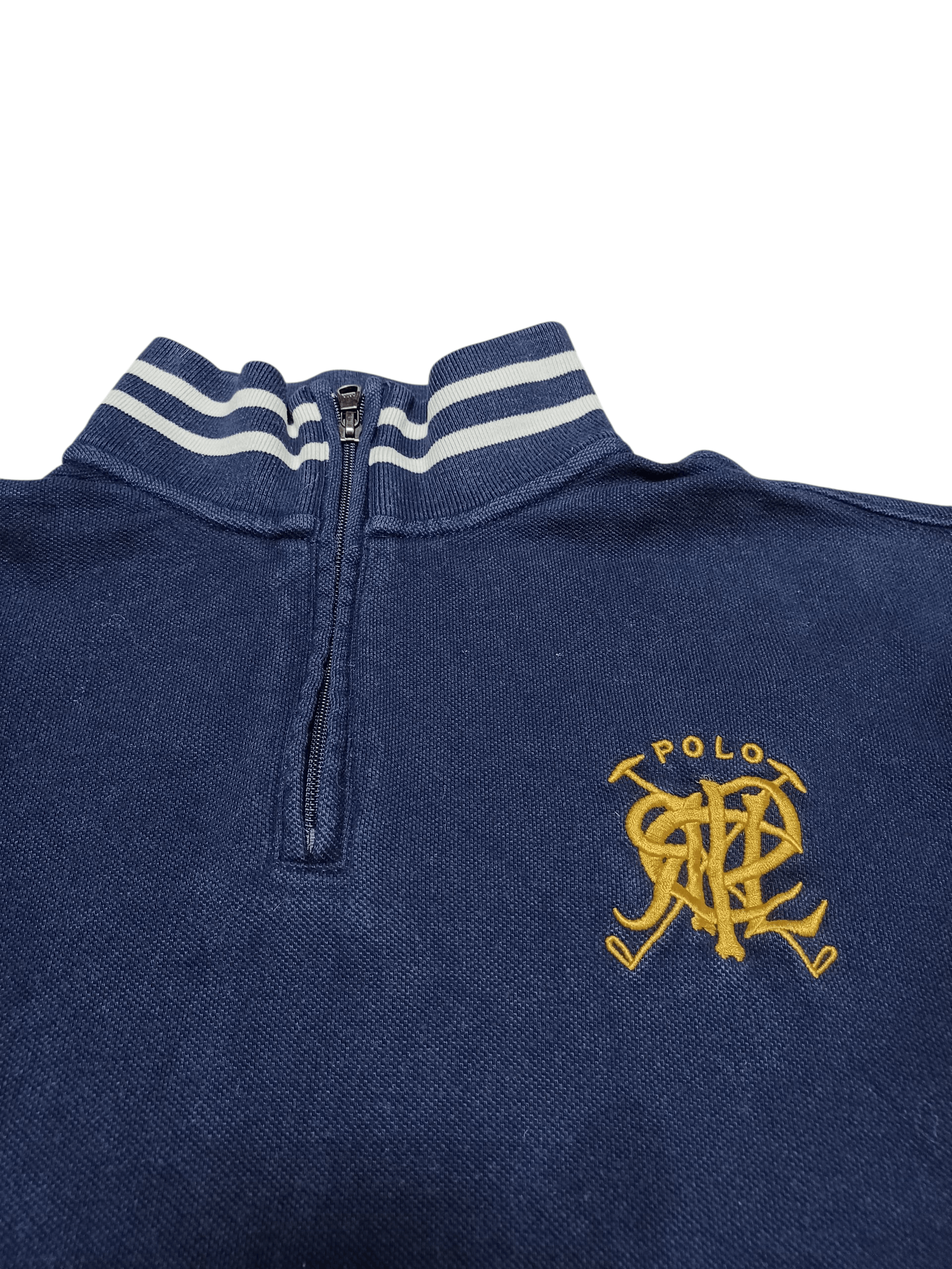 Polo Ralph Lauren POLO RALPH LAUREN VINTAGE OLDMONEY 1/4 SWEATSHIRT Size US L / EU 52-54 / 3 - 2 Thumbnail