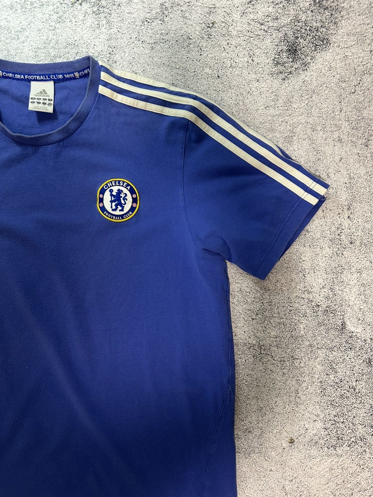Adidas Vintage Adidas Chelsey Soccer T-shirt Blue Logo Size US M / EU 48-50 / 2 - 3 Thumbnail