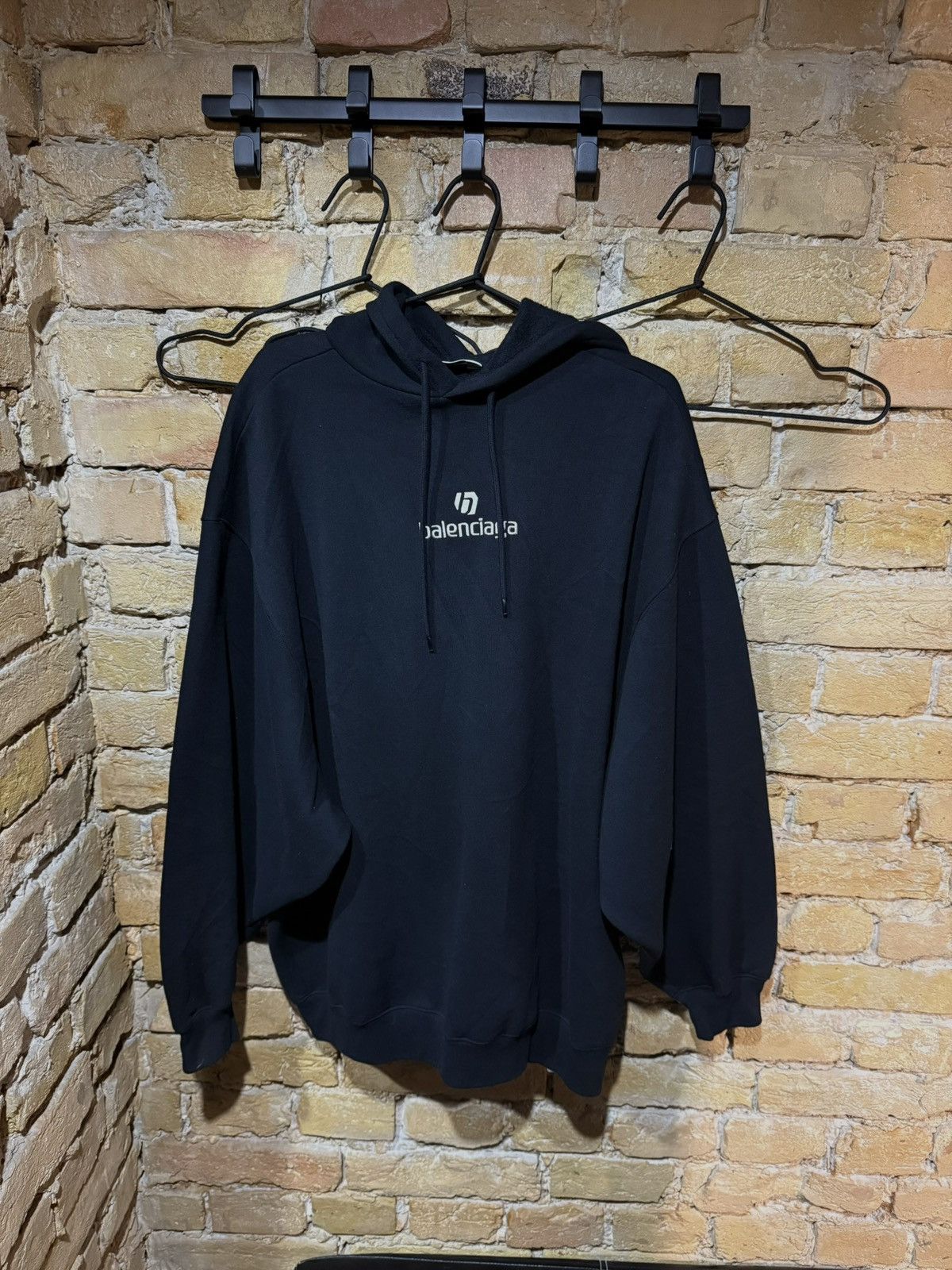 Balenciaga balenciaga sponsor logo hoodie Size US L / EU 52-54 / 3 - 1 Thumbnail