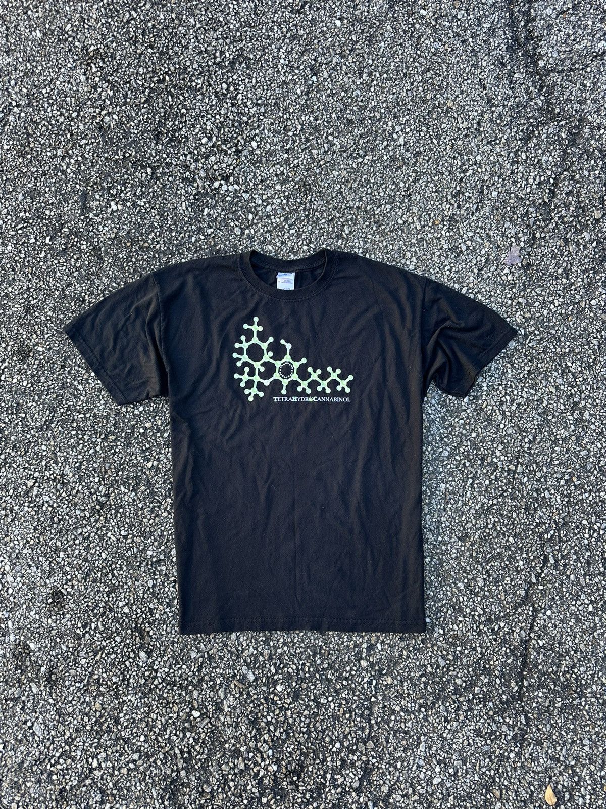 Japanese Brand Men’s T Shirt Tetra Hydra Cannabinol Cannabis Size US L / EU 52-54 / 3 - 2 Thumbnail