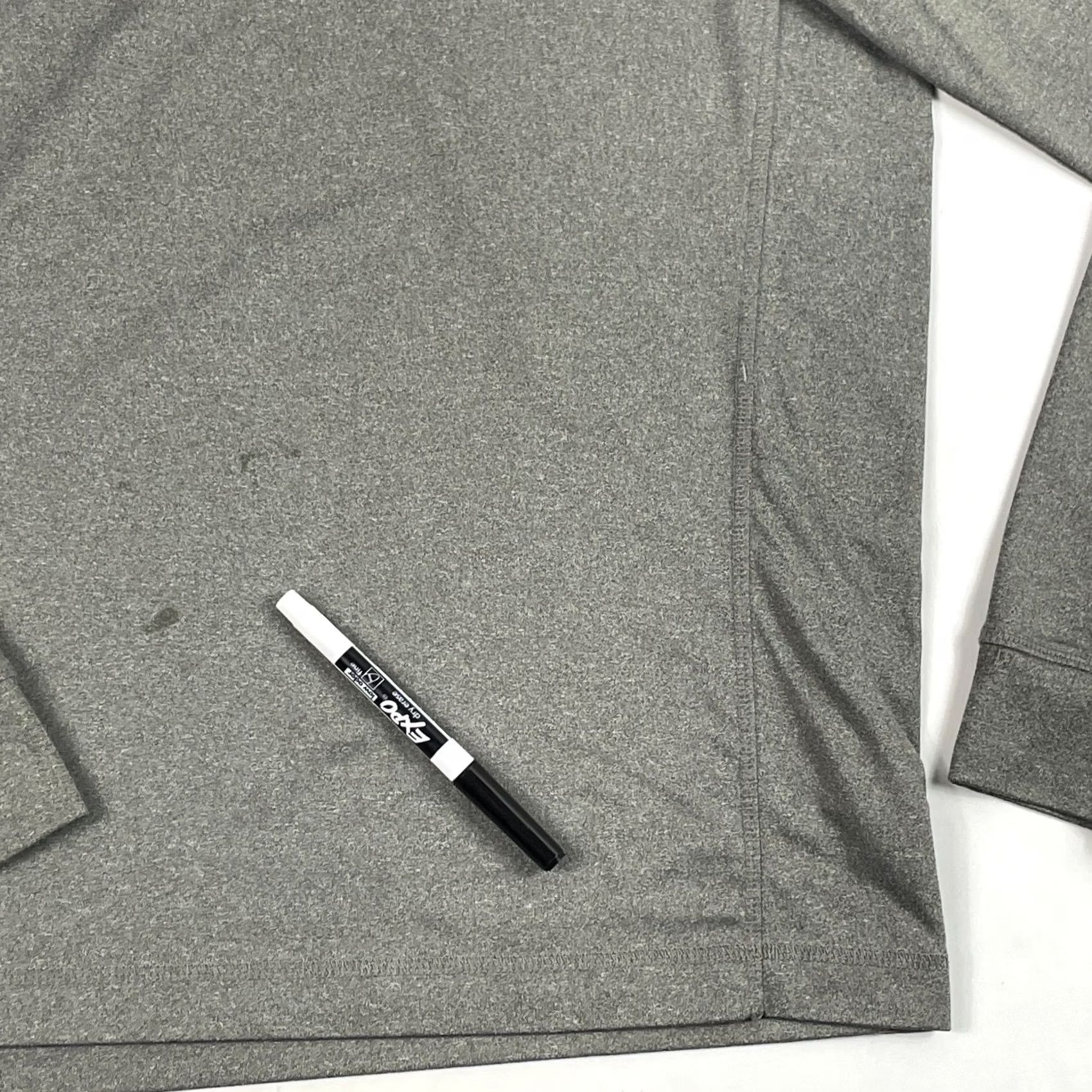 johnnie-O johnnie-O Shirt Men Medium Gray Golf 1/4 Zip Pullover Golfer Golfing Performance Size US M / EU 48-50 / 2 - 5 Thumbnail