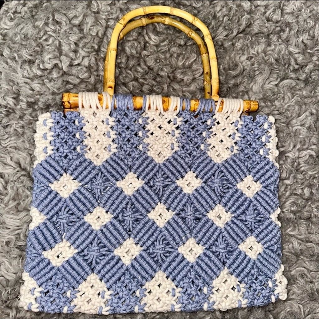 Zara Zara Macrame Shopper Bag Size ONE SIZE - 6 Thumbnail