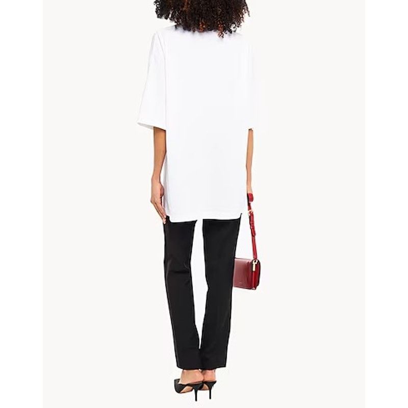 Balenciaga o1alis Dup / Unisex T-Shirt in White Size XL / US 12-14 / IT 48-50 - 3 Thumbnail