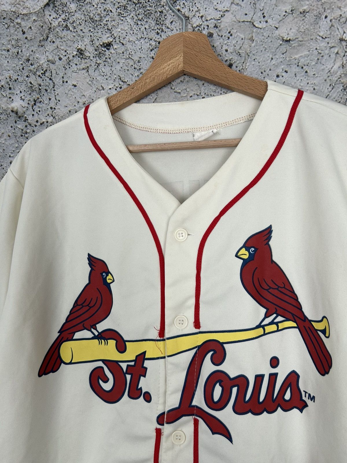 Vintage Vintage St Louis Wainwright MLB Jersey Archive 90s Rare Size US XL / EU 56 / 4 - 4 Thumbnail