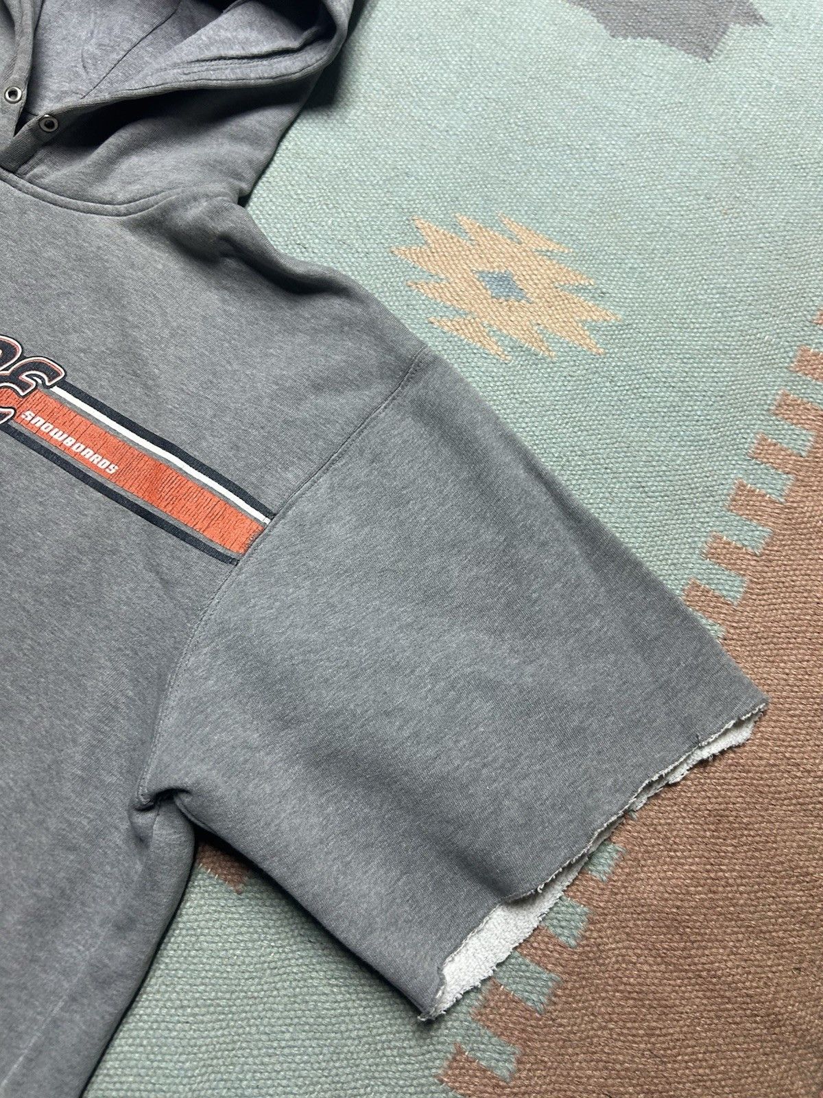 Vintage Vtg hoodie sweatshirt American Eagle snowboards chopped XL Size US XL / EU 56 / 4 - 4 Thumbnail