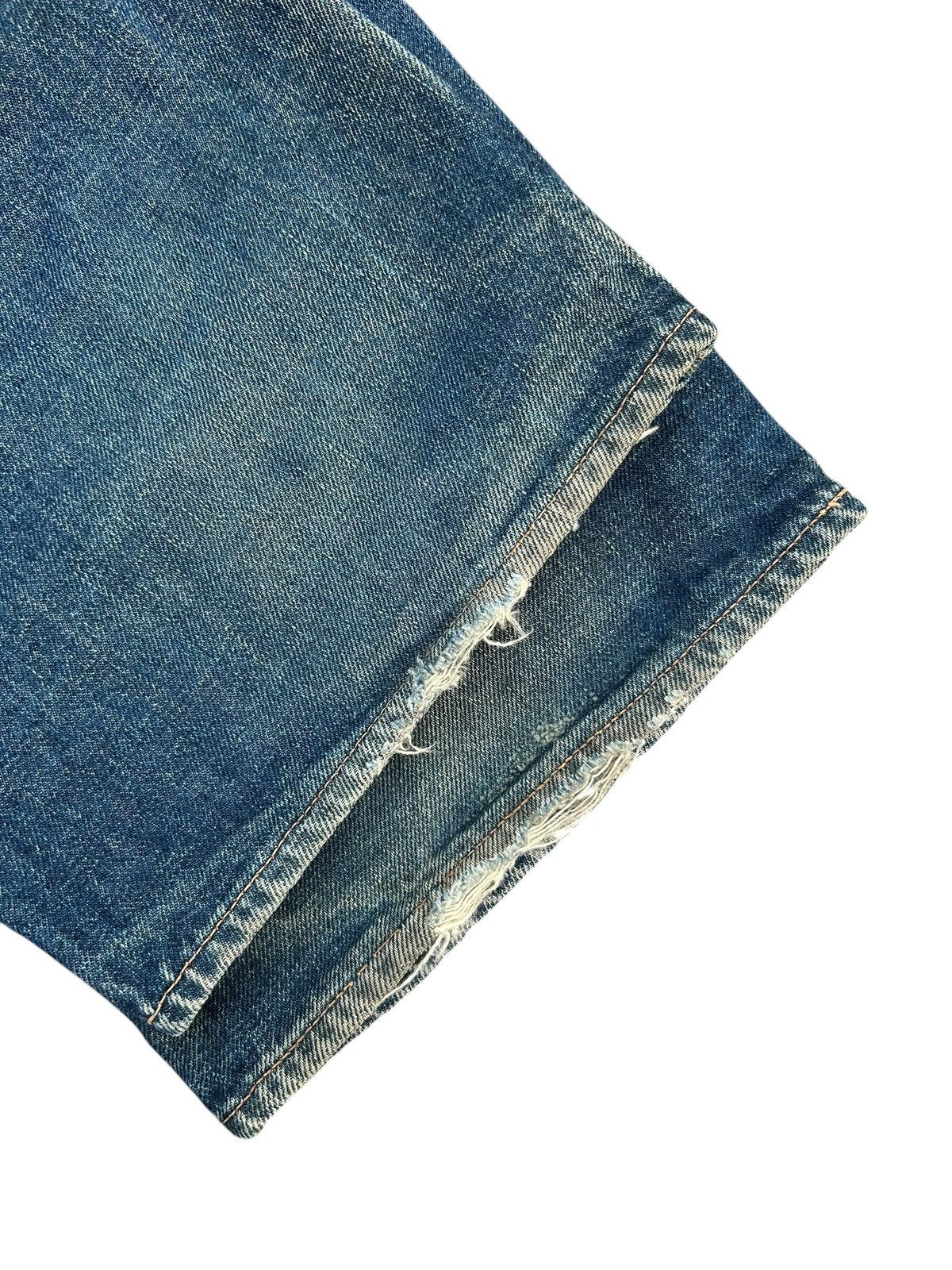 Evisu Vintage Evisu Daicock Selvedge Distressed Denim Jeans Size US 39 - 15 Thumbnail