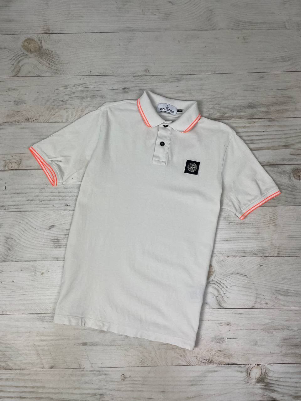 Stone Island Stone Island Polo Shirt Patch Program Logo Size US M / EU 48-50 / 2 - 1 Thumbnail