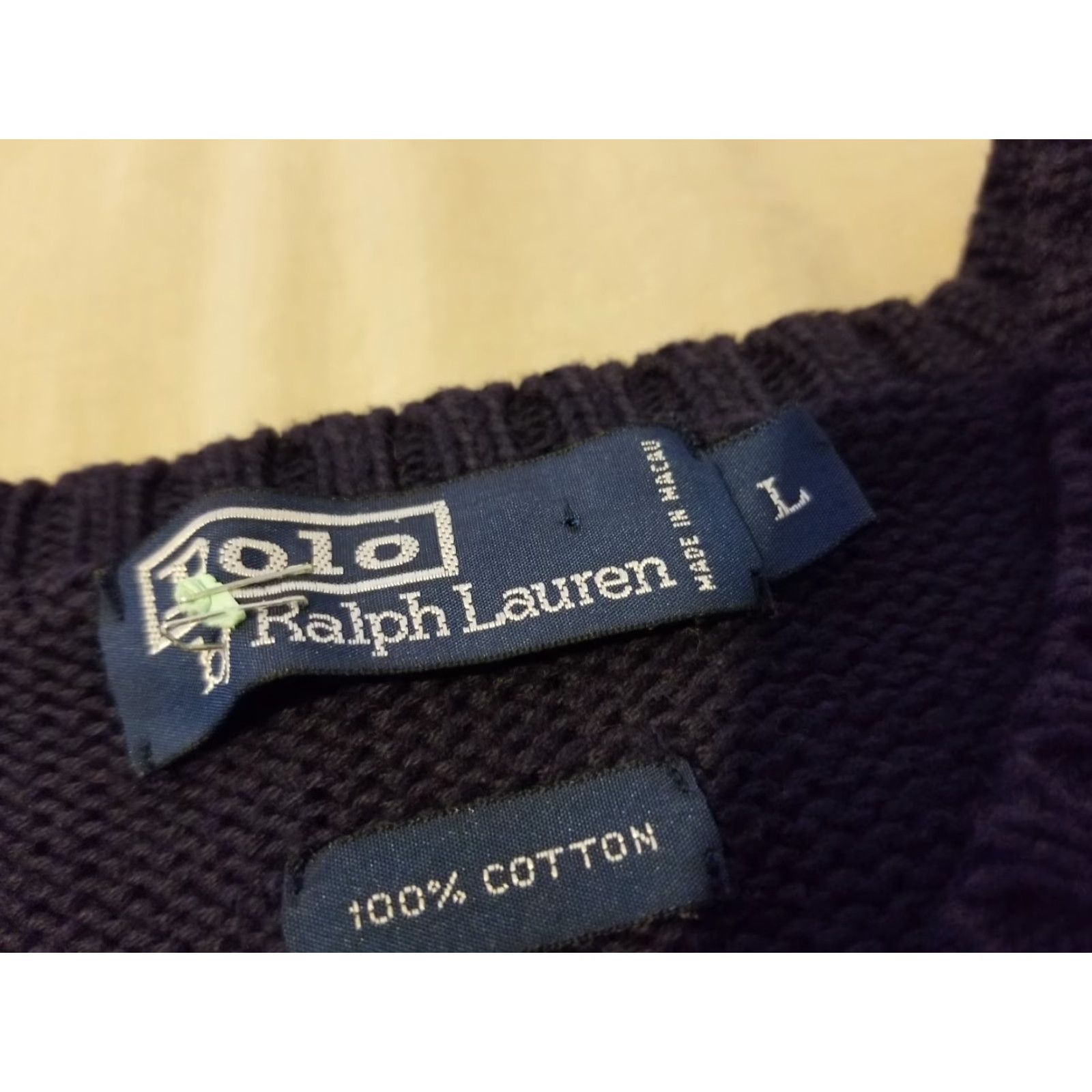 Polo Ralph Lauren VINTAGE: No? (omitted) Size US L / EU 52-54 / 3 - 2 Thumbnail
