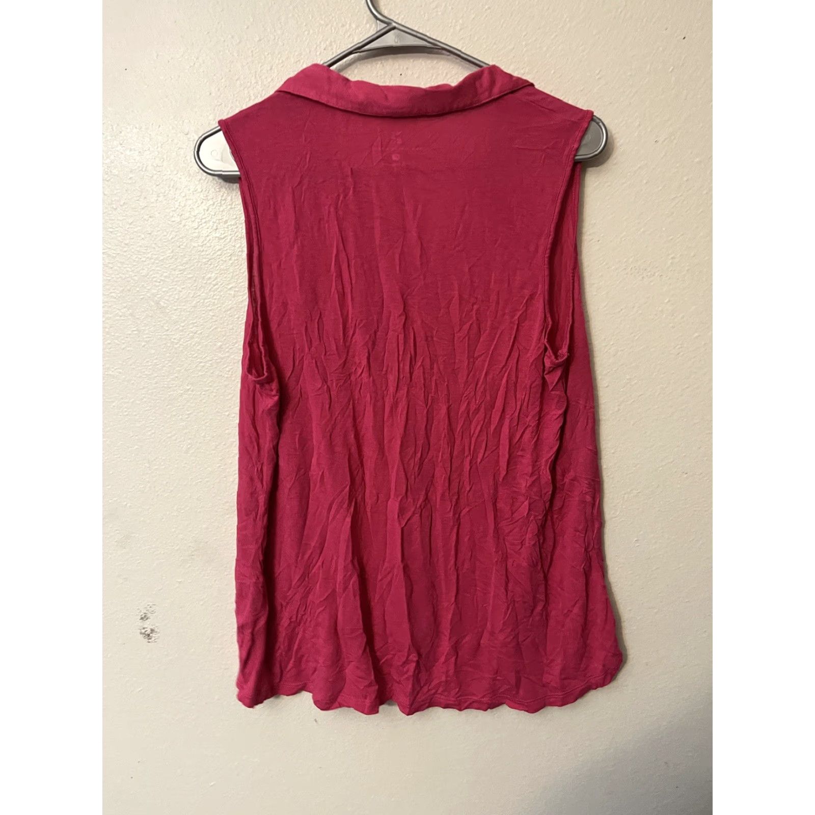 Vintage VINTAGE New York & Company Polo Shirt Women's XL Pink Casual Sports 90s Preppy Shirt Size XL / US 12-14 / IT 48-50 - 2 Thumbnail