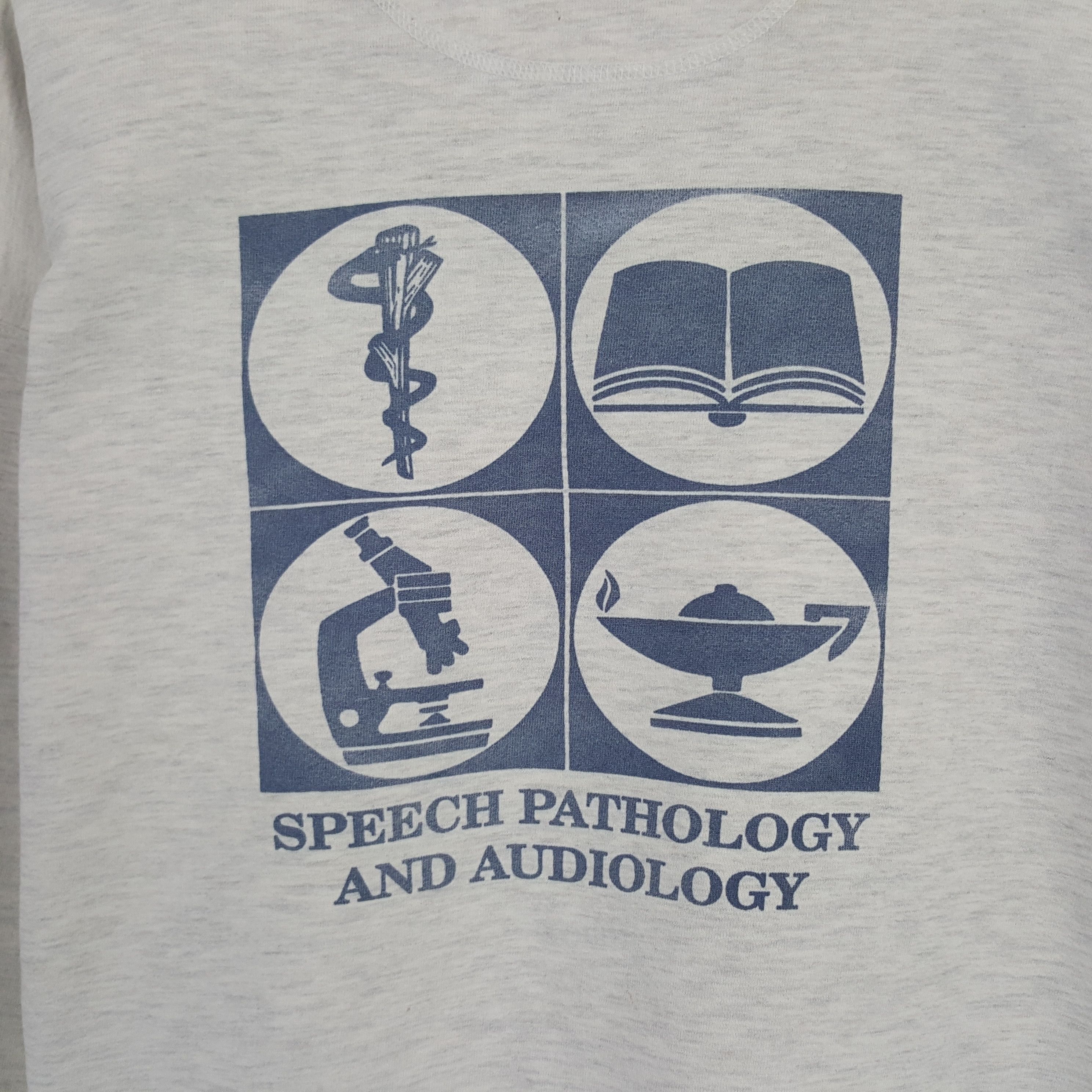 Vintage Vintage Speech Pathology And Audiology Sweatshirt Size US XL / EU 56 / 4 - 2 Thumbnail