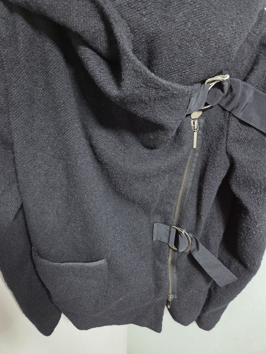 Armani Armani Jeans Bouclé Hoodie Jacket Size ONE SIZE - 5 Thumbnail