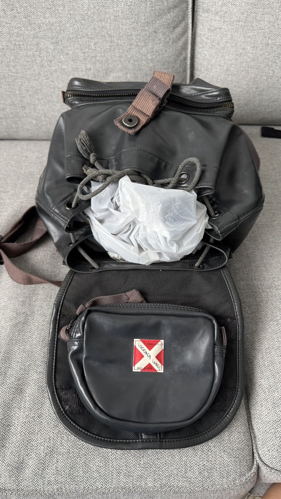 Porter Yoshida & Co LTD Luggage Label Backpack Size ONE SIZE - 4 Thumbnail
