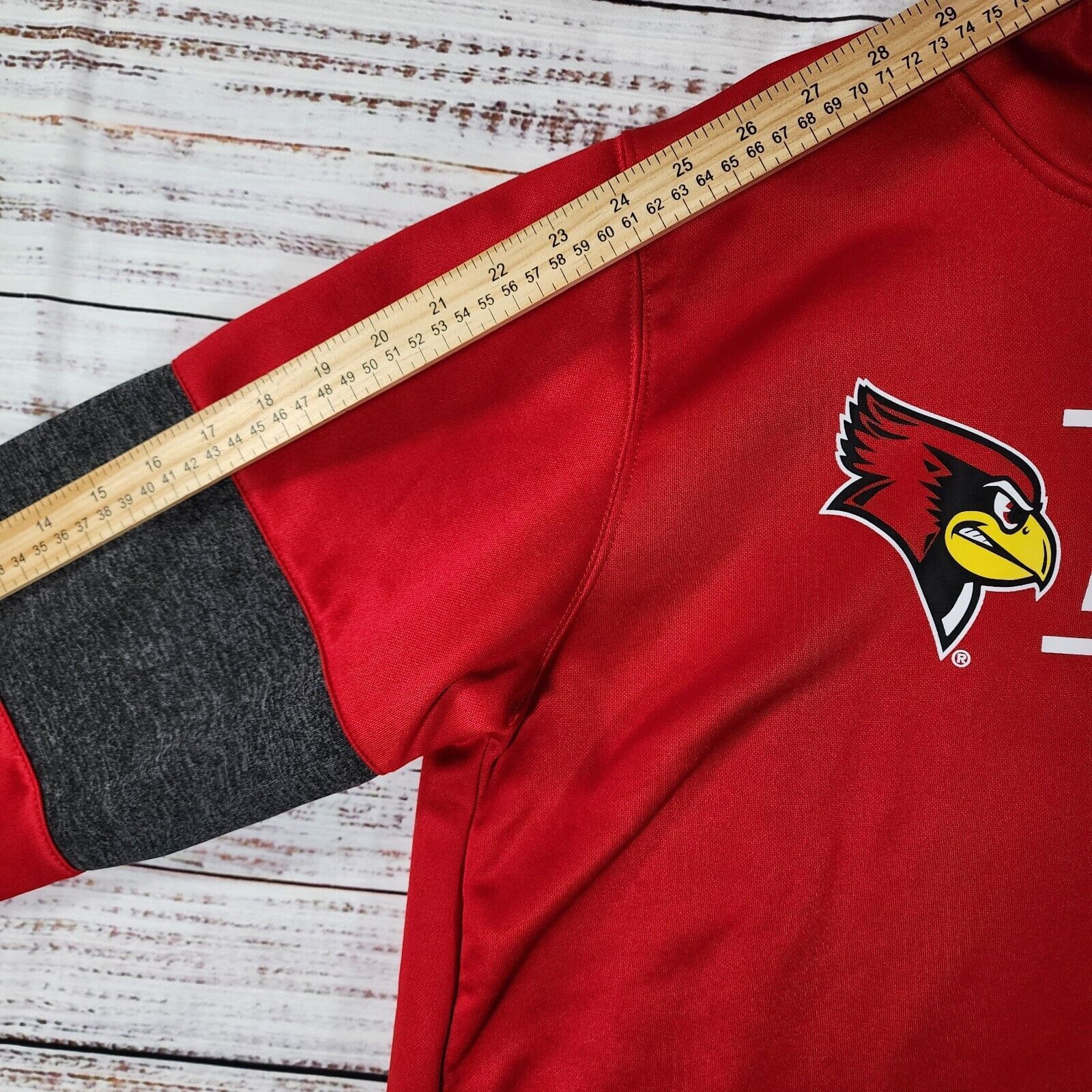 Colosseum Athletics Colosseum Red Illinois State Redbirds Pullover Hoodie L Size US L / EU 52-54 / 3 - 8 Thumbnail