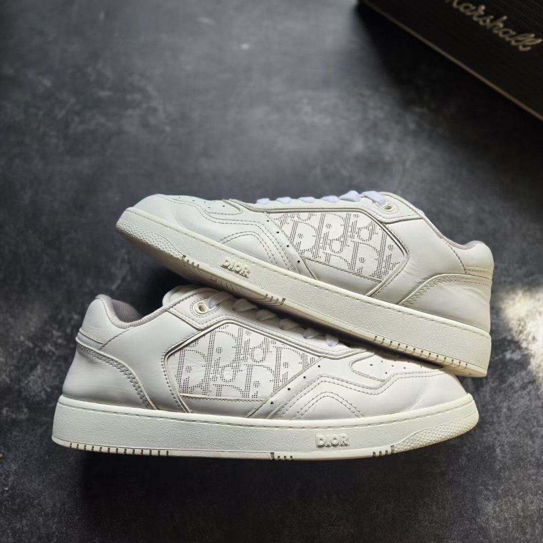 Dior Dior White Lowtop Sneakers 27 Men Size US 10 / EU 43 - 1 Thumbnail