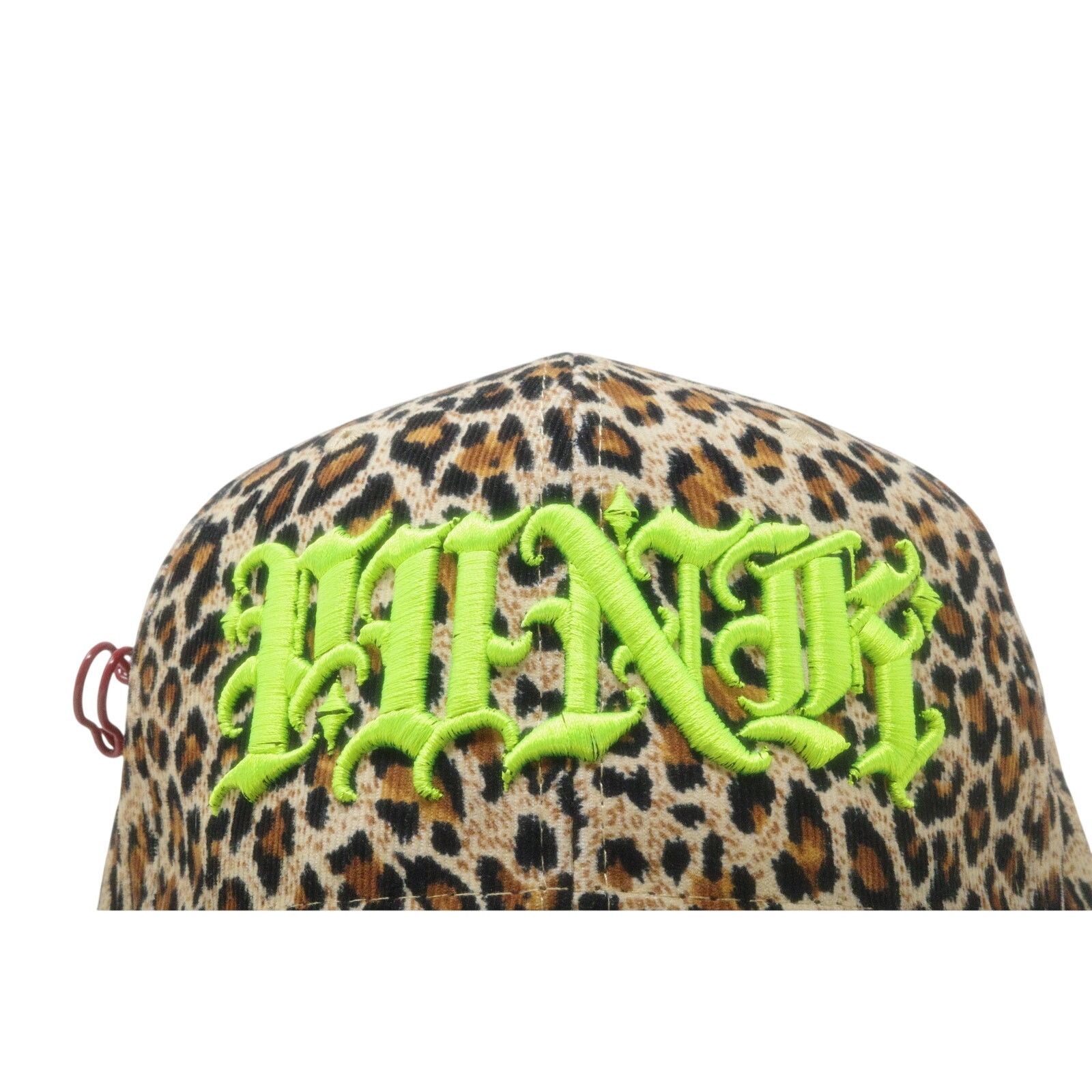 Other PUNK ® Angry Leopard Hat with Red Safety Pin - Made in USA Size ONE SIZE - 7 Thumbnail