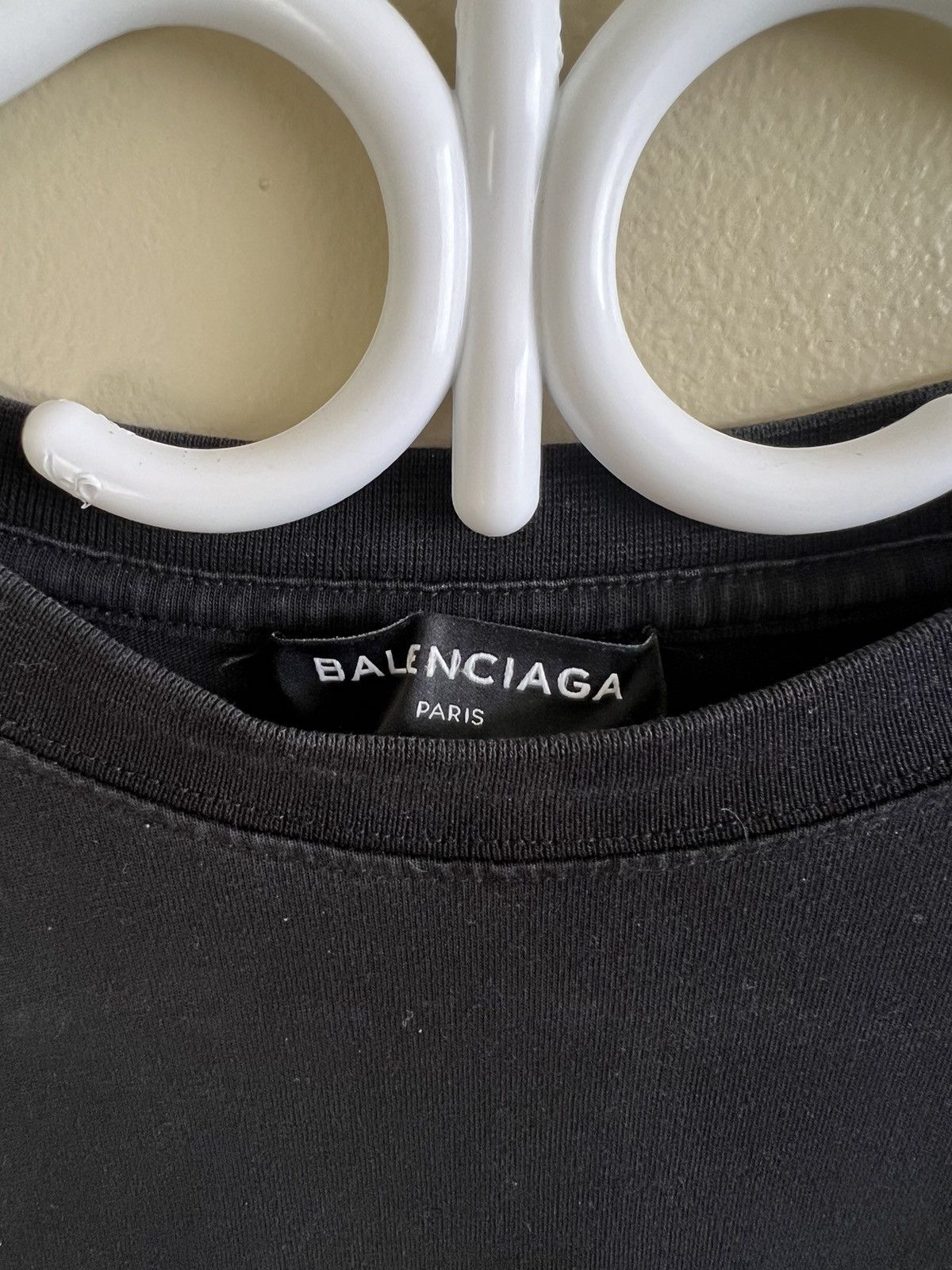 Balenciaga Balenciaga small logo tee Size US M / EU 48-50 / 2 - 3 Thumbnail