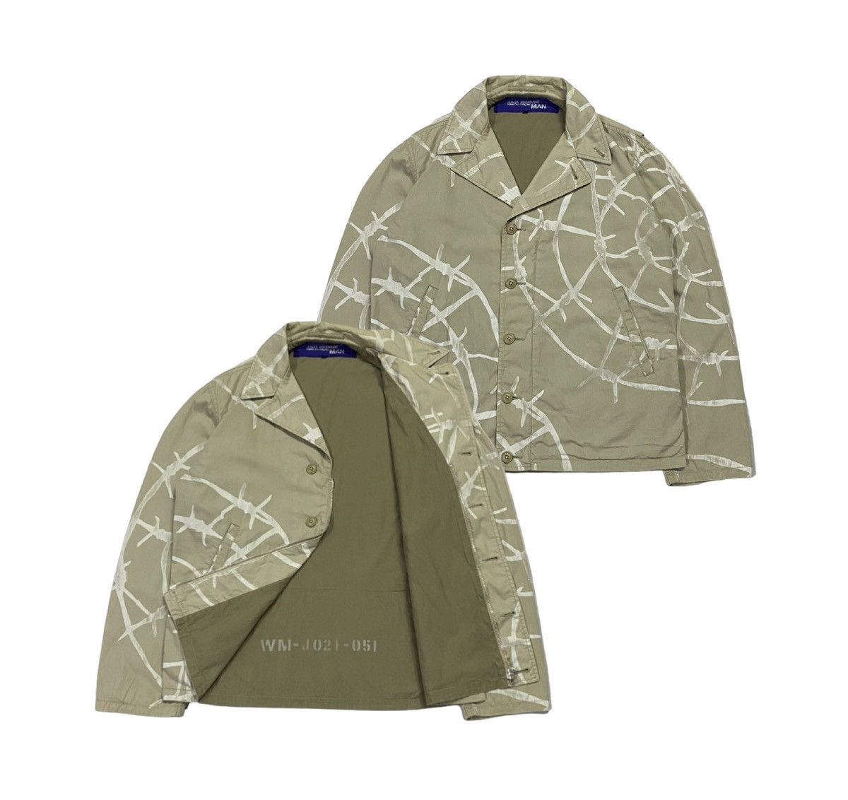 Comme des Garcons Junya Watanabe AD2003 Barbed Wire Jacket Size US M / EU 48-50 / 2 - 1 Thumbnail