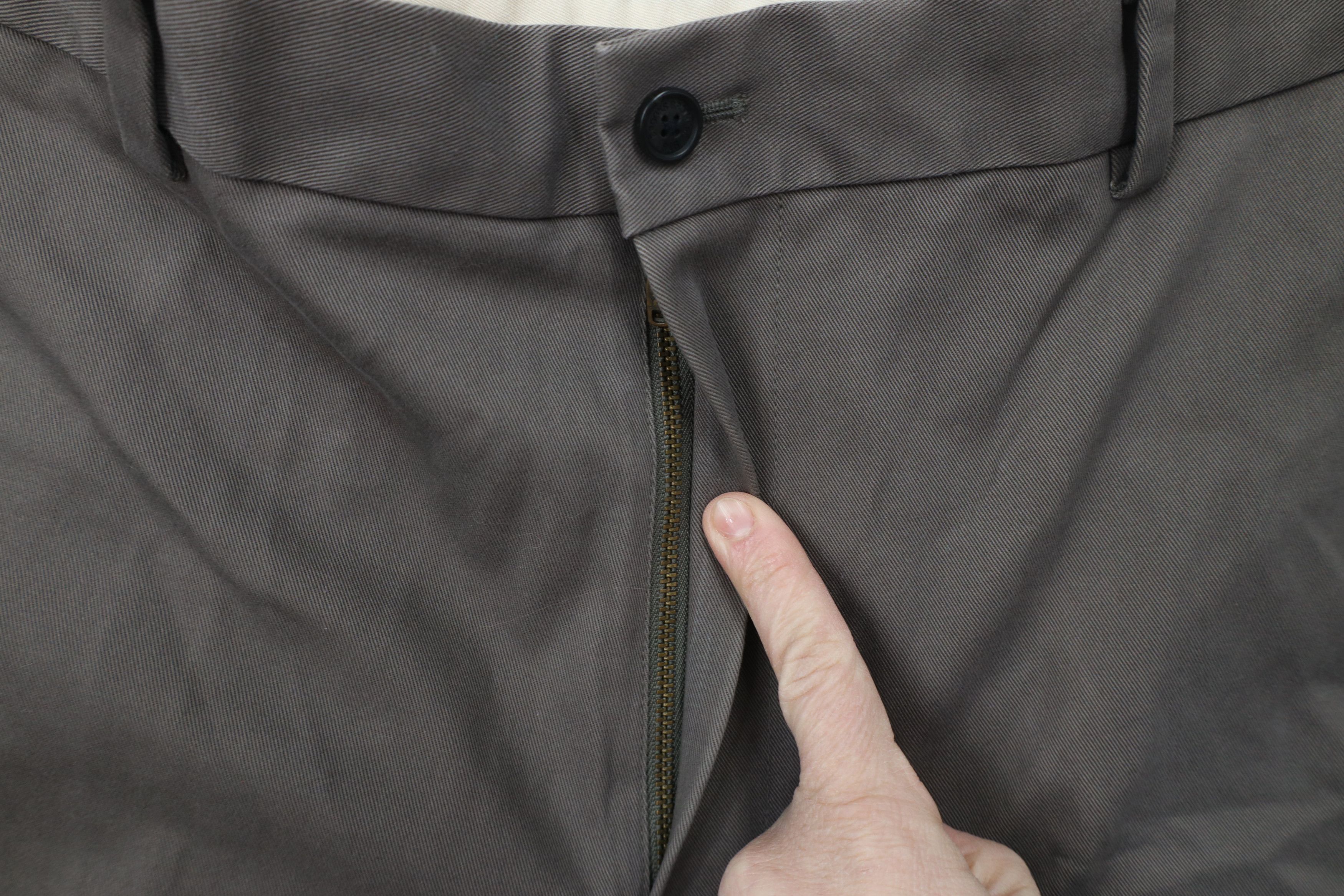 Brooks Brothers × Vintage Deadstock Vintage Brooks Brothers Advantage Chino Pants Gray Size US 37 - 6 Thumbnail