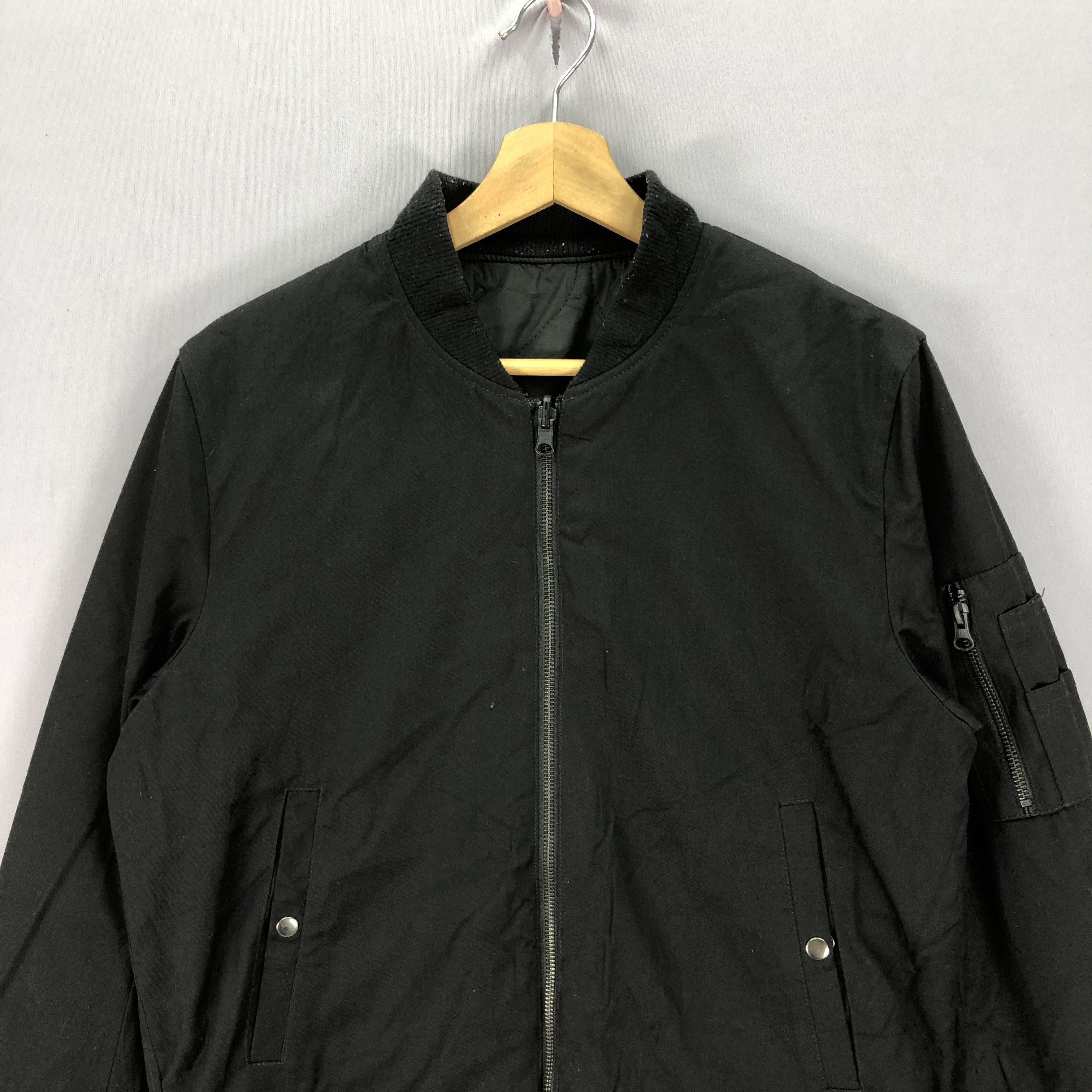 Japanese Brand Vintage Rageblue Reversible Air Force Quilted Bomber Jacket Size US M / EU 48-50 / 2 - 4 Thumbnail