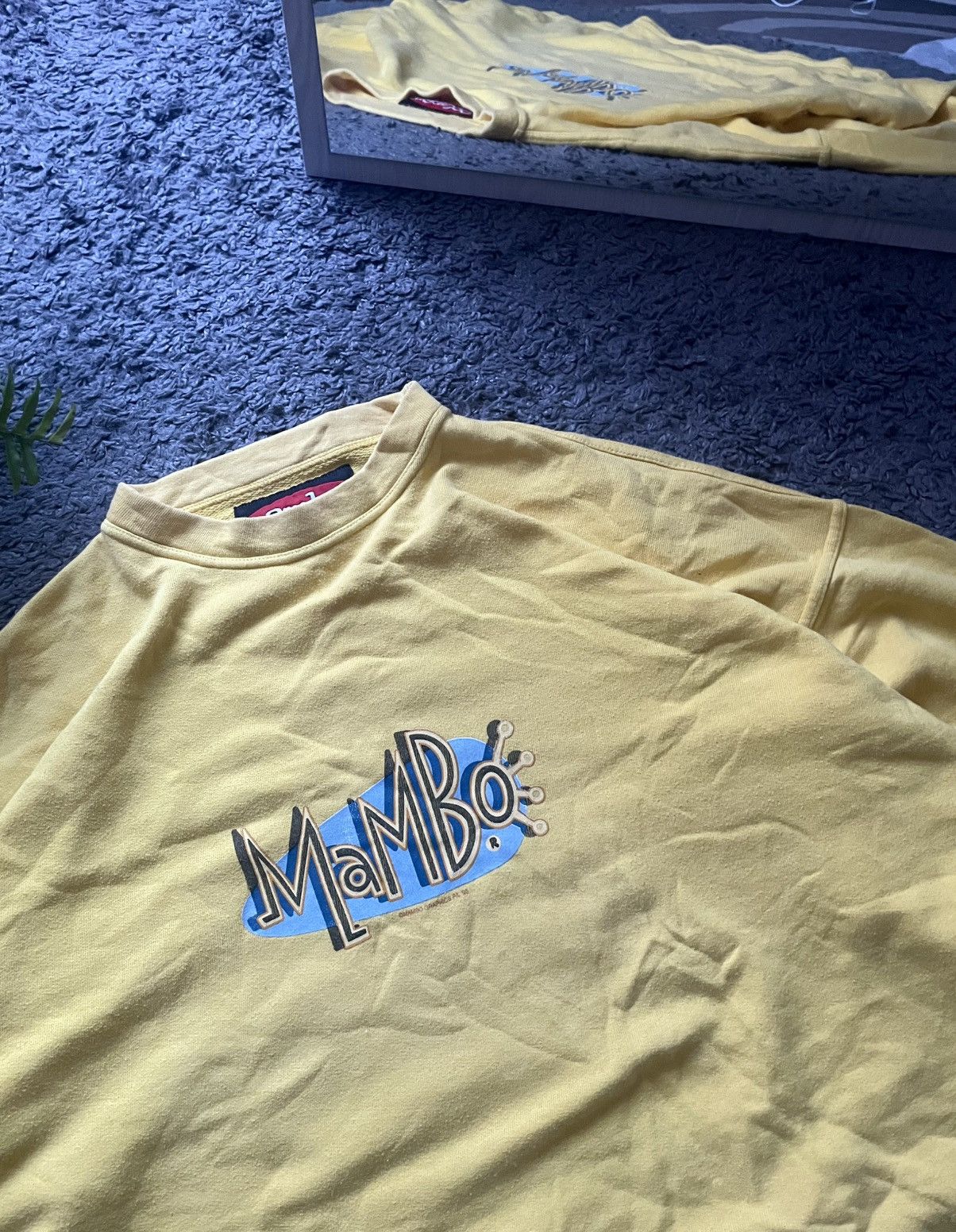Mambo × Vintage 90s Mambo Sweatshirt 1995 Streetwear Big Logo Rare Y2k Size US L / EU 52-54 / 3 - 10 Thumbnail