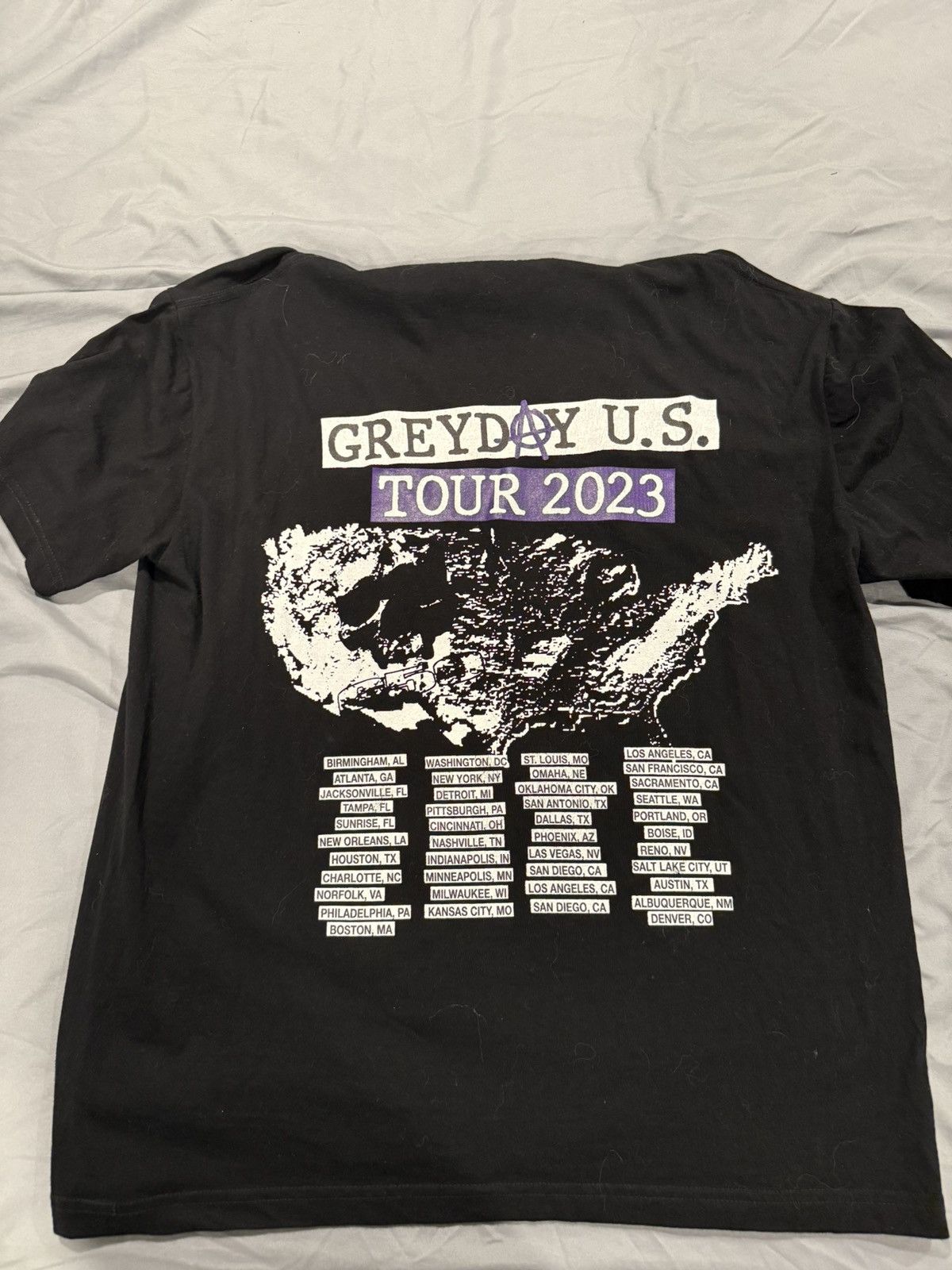 G59 Records Greyday 2023 tour tee Size US L / EU 52-54 / 3 - 2 Thumbnail