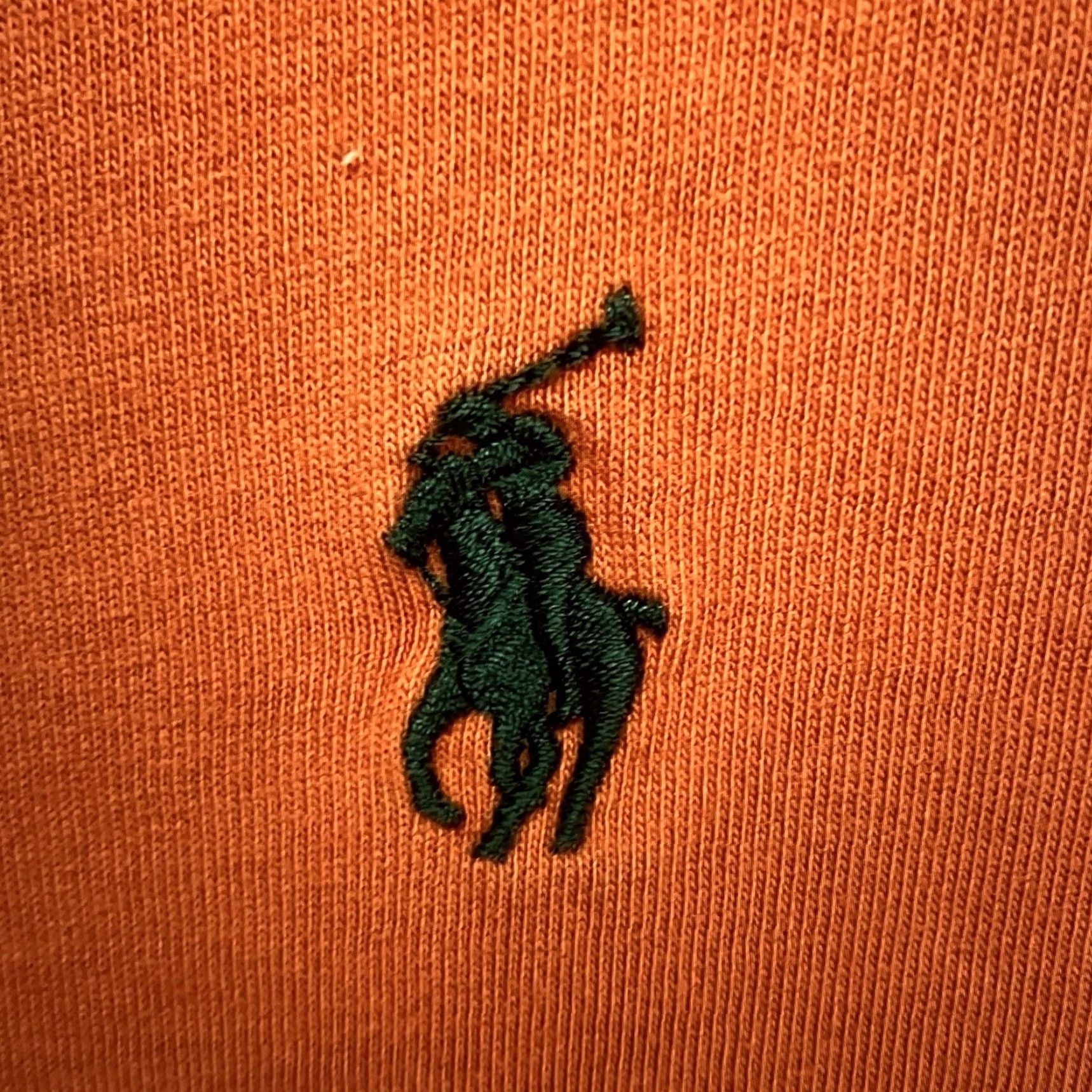 Vintage VINTAGE Polo Men’s T-Shirt Large Orange 90s Cotton Crew Neck Short Sleeve Beach Preppy Size US L / EU 52-54 / 3 - 4 Thumbnail