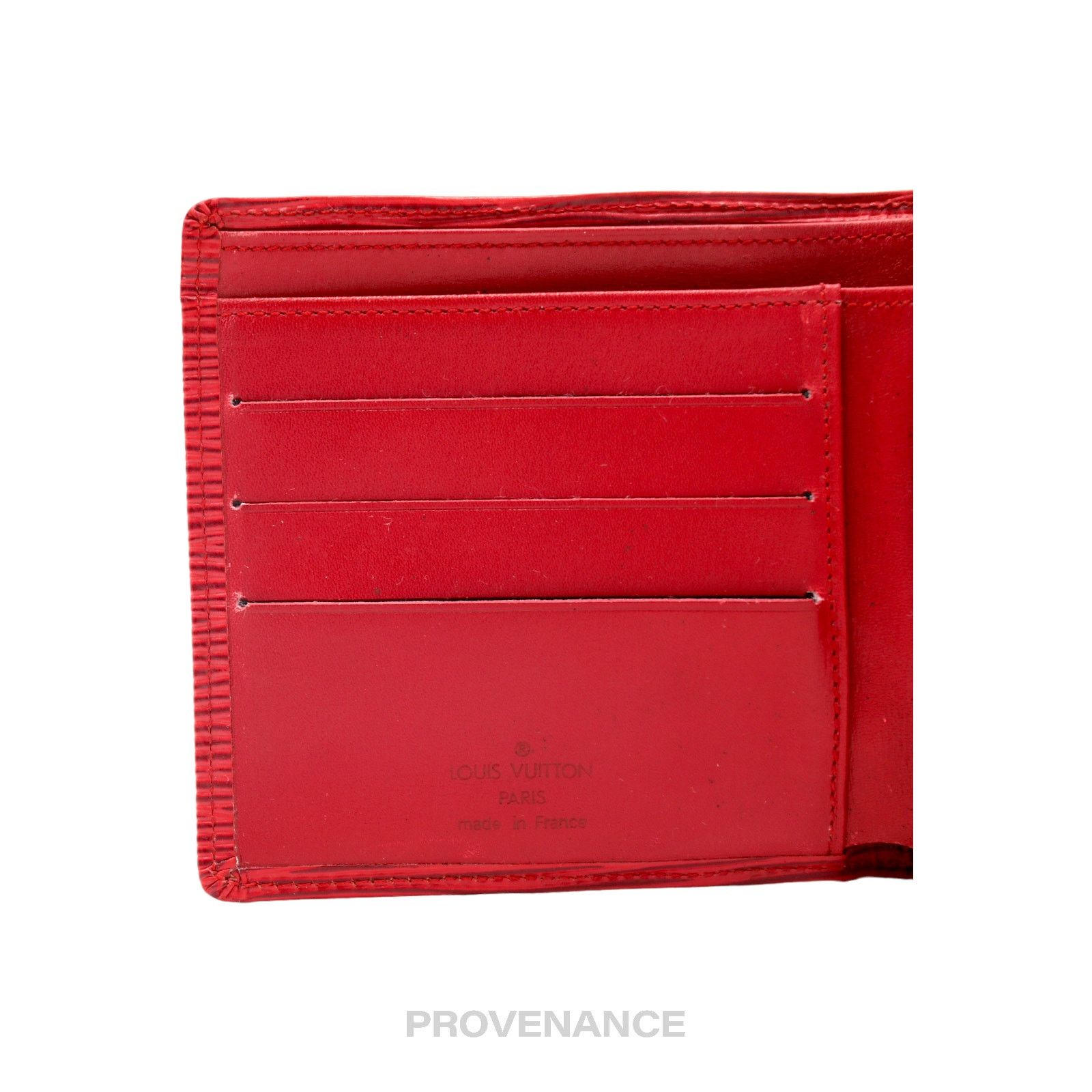 Louis Vuitton 🔴 Louis Vuitton Marco Wallet - Red Epi Leather Size ONE SIZE - 7 Thumbnail